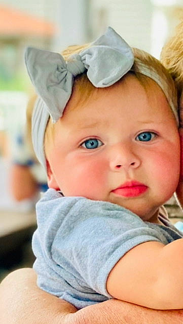 Sawyer joined the competition — help win amazing prizes! baby, baby_toddler_clothing, blond, cap, cheek, child, eye, eyelash, face, fashion_accessory, fun, happy, hat, headwear, iris, lip, nose, person, skin, sleeve