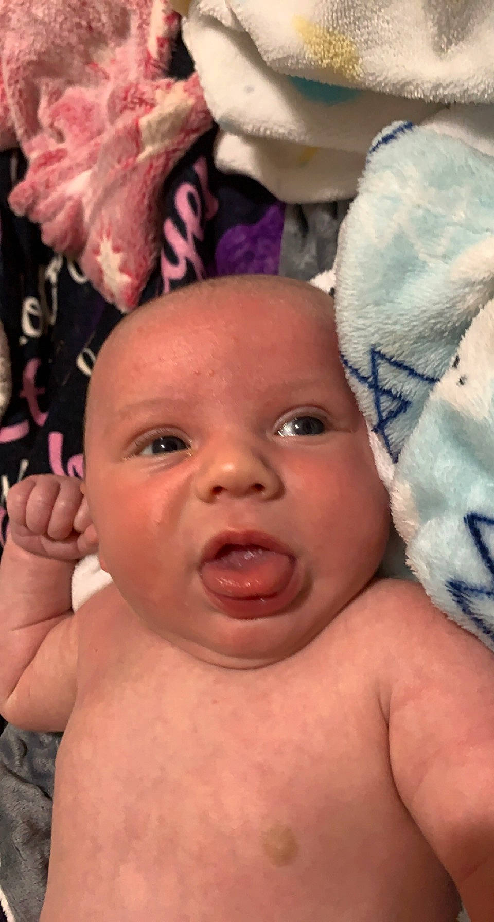 Daxton is registered to the contest to win money with this photo: baby, cheek, child, chin, eye, eyebrow, eyelash, finger, forehead, gesture, hand, happy, human, human_body, lip, mouth, nose, person, pink, skin