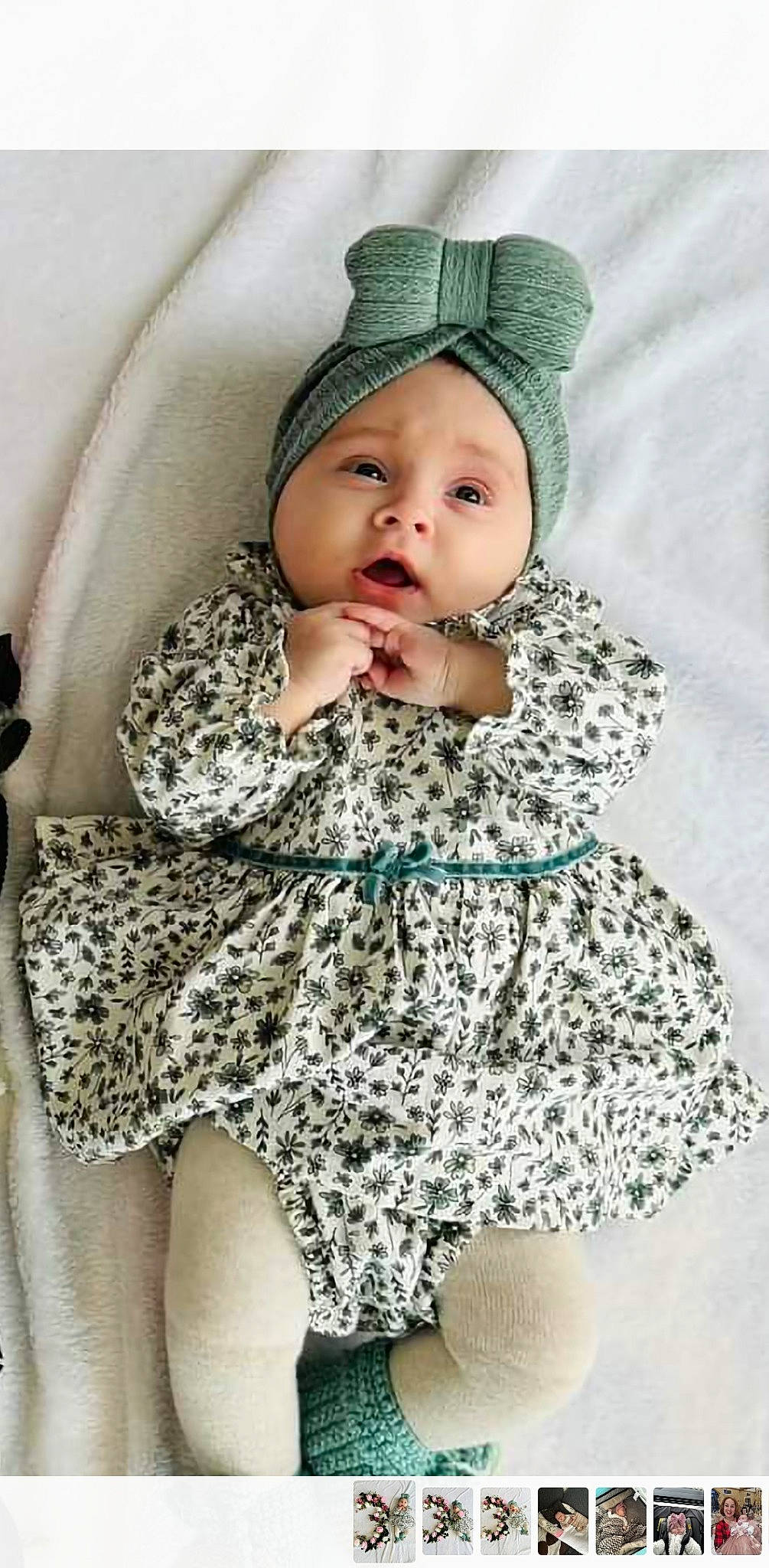 Carla a rejoint le concours — aidez-le/la à gagner de superbes lots ! baby, baby_toddler_clothing, cap, cheek, child, collar, comfort, eye, face, facial_expression, fashion_accessory, happy, head, headwear, lip, outerwear, pattern, person, skin, sleeve