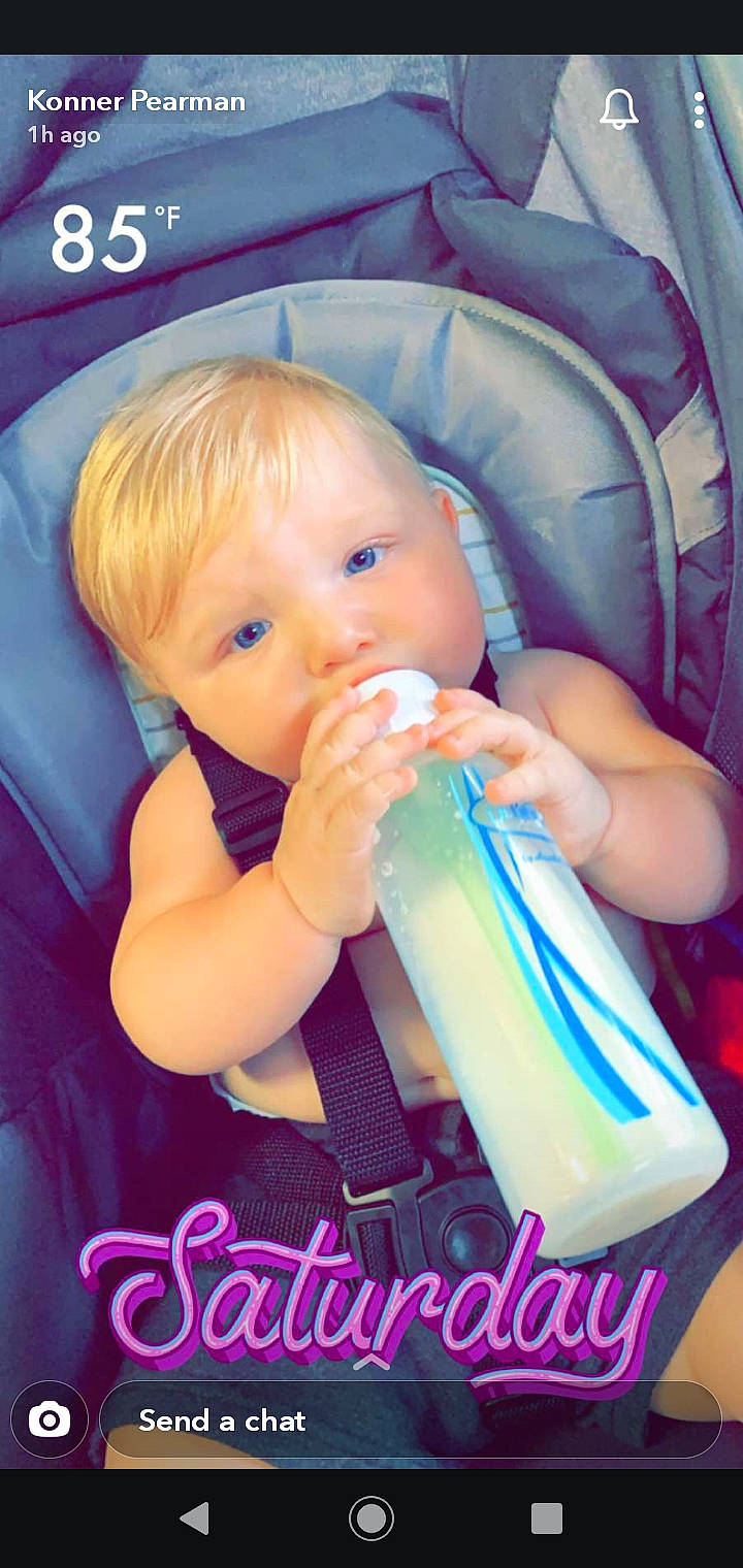 Sebastian joined the competition — help win amazing prizes! baby, baby_bottle, baby_products, bottle, child, drinkware, finger, person, photo_caption, play, product, toddler, toy