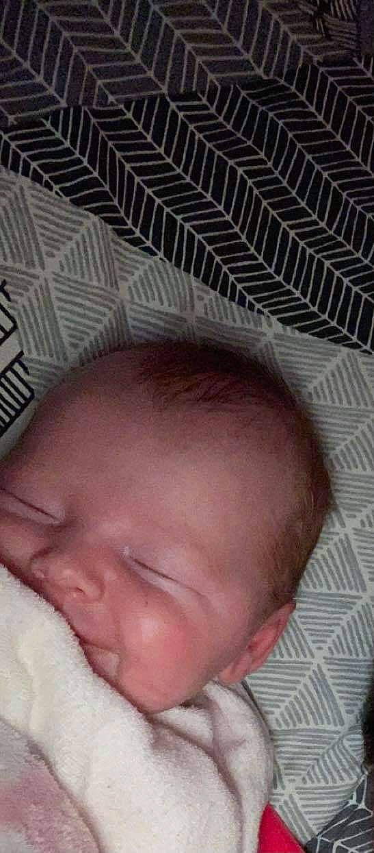 Fiadh joined the competition — help win amazing prizes! baby, bedtime, cheek, child, close_up, comfort, ear, eye, eyebrow, forehead, headgear, iris, linens, lip, mouth, nose, person, skin, textile, thumb