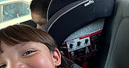 Angelrey joined the competition — help win amazing prizes! child, smiling, car, car_seat, window, seat, happy, boy, interior, seatbelt, casual, transportation, daylight, clothing, person, portrait, hair, head, closeup, seat_cover
