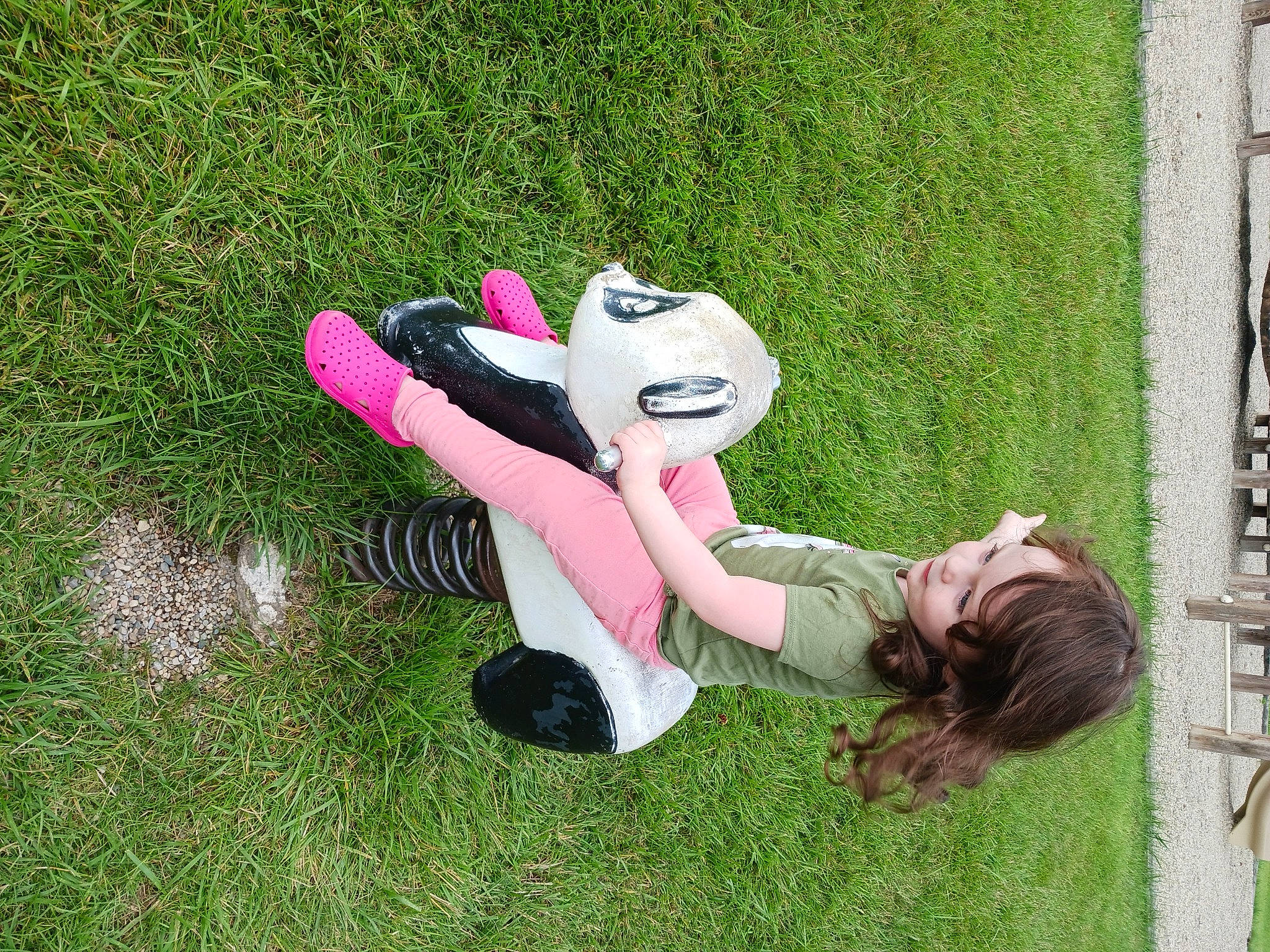 Erin joined the competition — help win amazing prizes! artificial_turf, carmine, foot, fun, garden, grass, grass_family, grassland, happy, knee, lawn, lawn_ornament, leisure, meadow, people_in_nature, person, plant, recreation, sandal, thigh