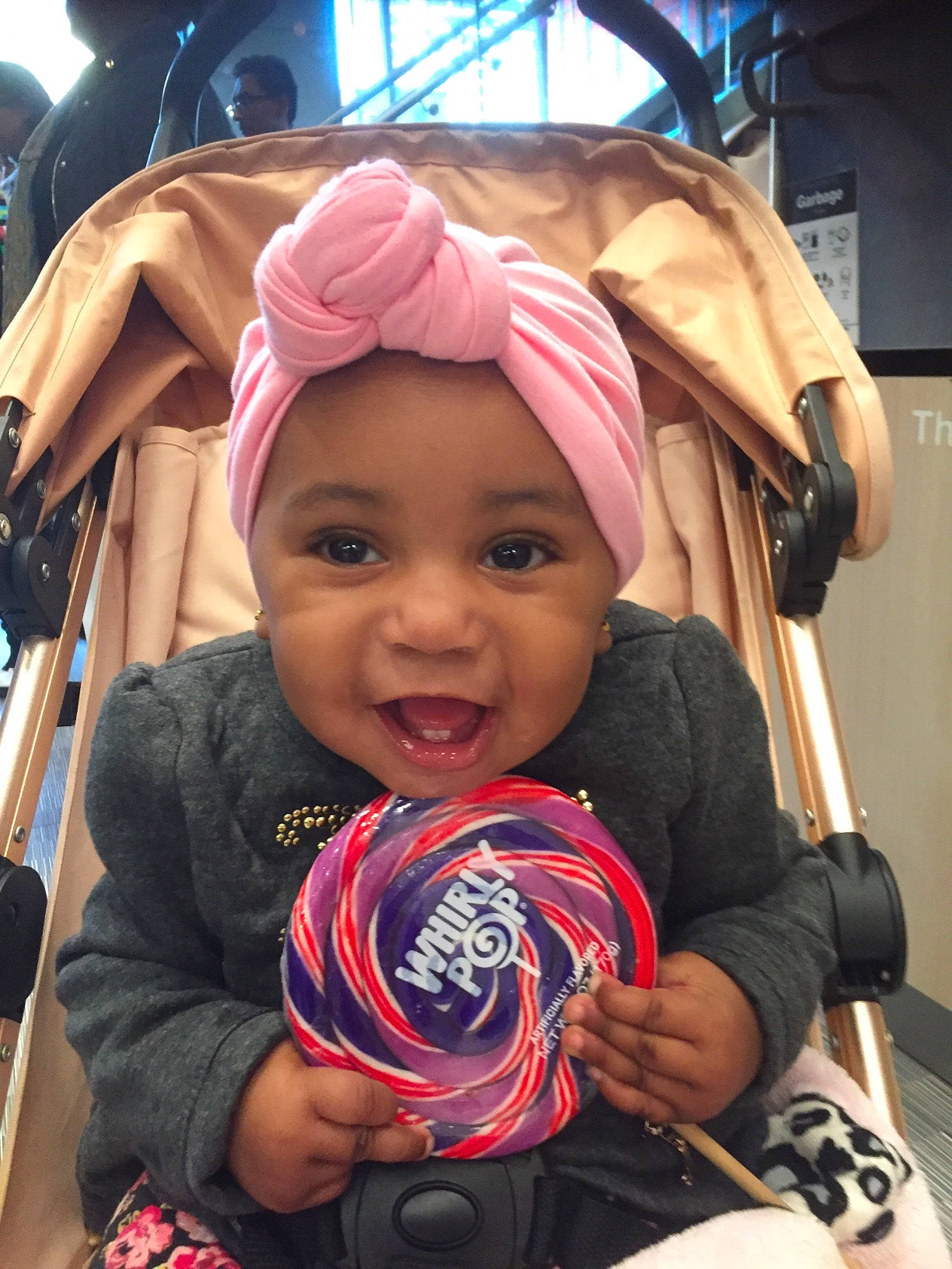 Anaya joined the competition — help win amazing prizes! baby, baby_carriage, baby_products, cheek, child, headgear, person, smile, toddler