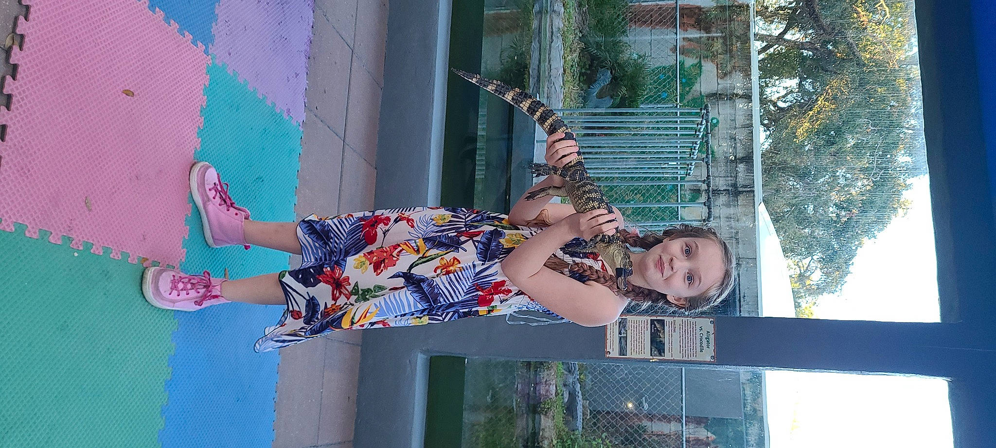 Rowen joined the competition — help win amazing prizes! fun, human_leg, joy, leisure, pattern, person, pink, plant, thigh, tree, visual_arts, waist