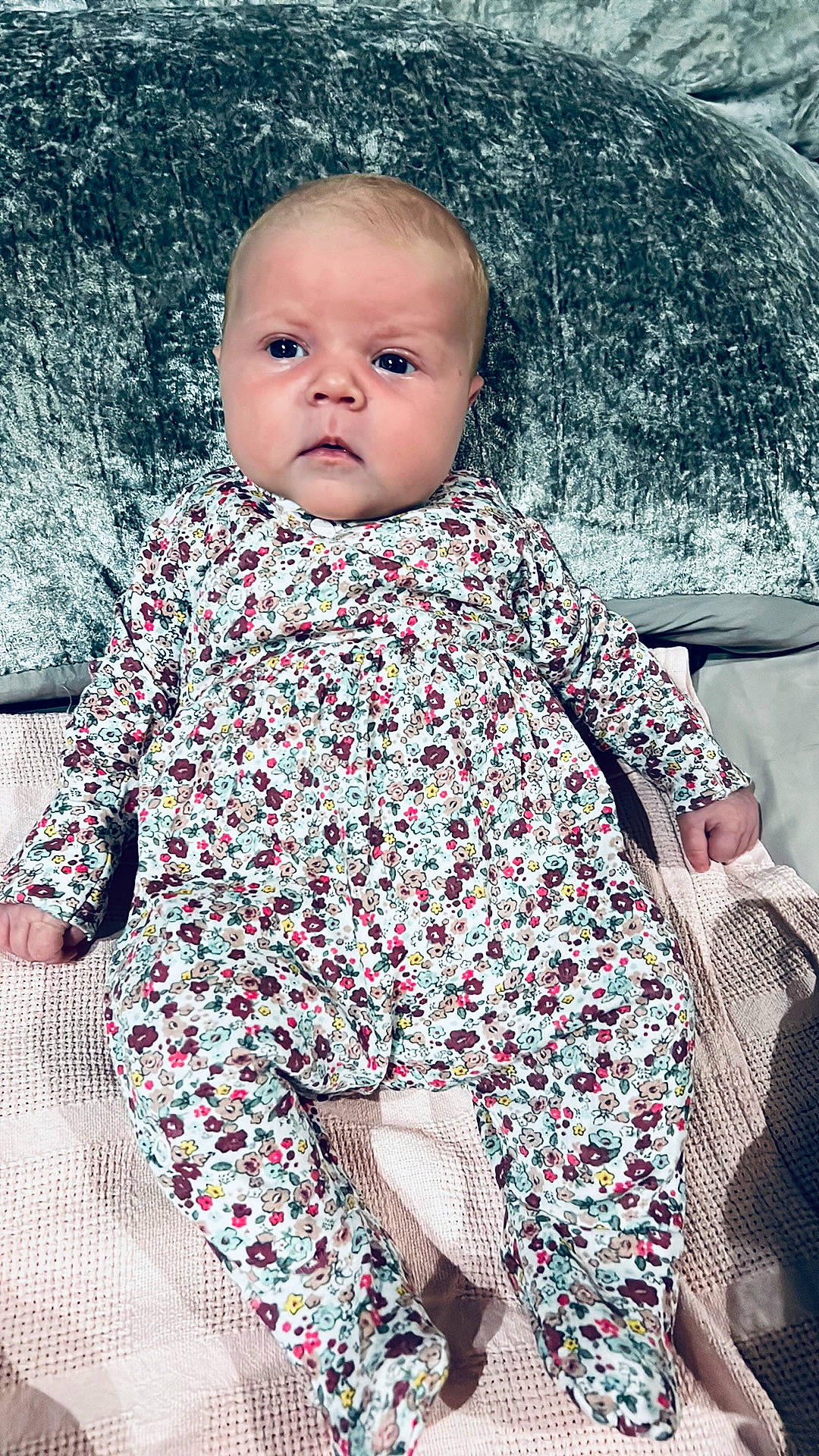 Willow is registered to the contest to win money with this photo: baby, baby_toddler_clothing, child, cool, fun, happy, iris, lip, monochrome_photography, outerwear, pattern, people_in_nature, person, pink, product, skin, sleeve, style, t_shirt, toddler