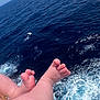 Niema a rejoint le concours — aidez-le/la à gagner de superbes lots ! baby, legs, feet, ocean, water, waves, sea, blue, skin, outdoor, sunlight, nature, child, playful, summer, vacation, relaxation, travel, closeup, barefoot