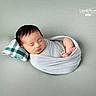 newborn, baby, swaddled, sleeping, pillow, blanket, infant, peaceful, soft_texture, portrait, indoors, cute, resting, head, feet, child, wrapped, calm, photography, studio