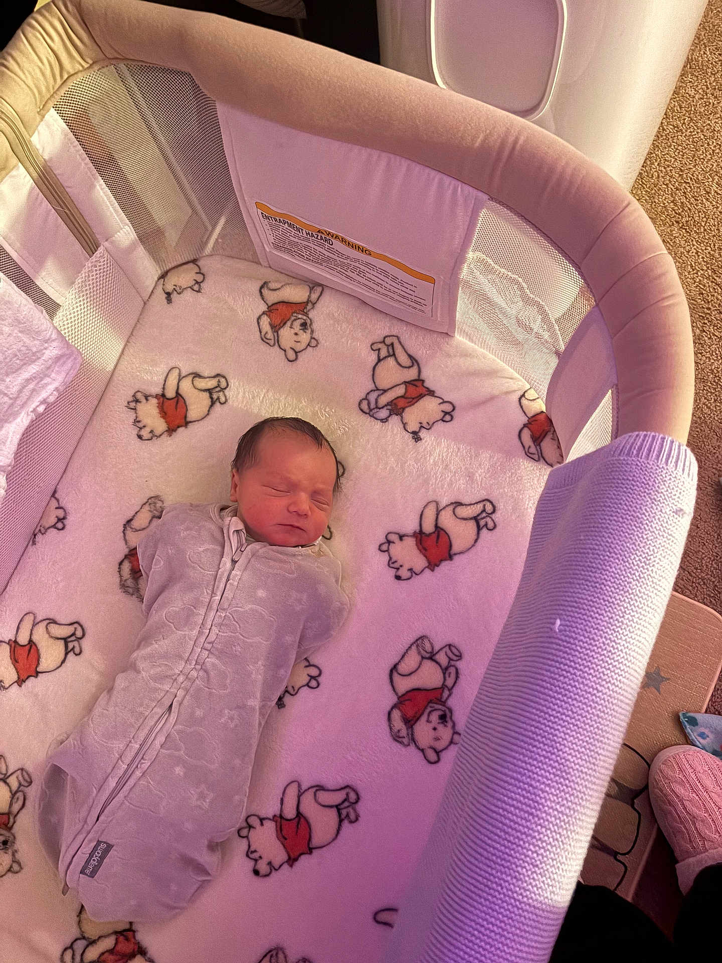 Xavier is registered to the contest to win money with this photo: baby, bear, bedtime, blanket, cartoon, child, comfort, cozy, crib, cute, fabric, home, infant, newborn, nursery, peaceful, rest, sleeping, soft, swaddle