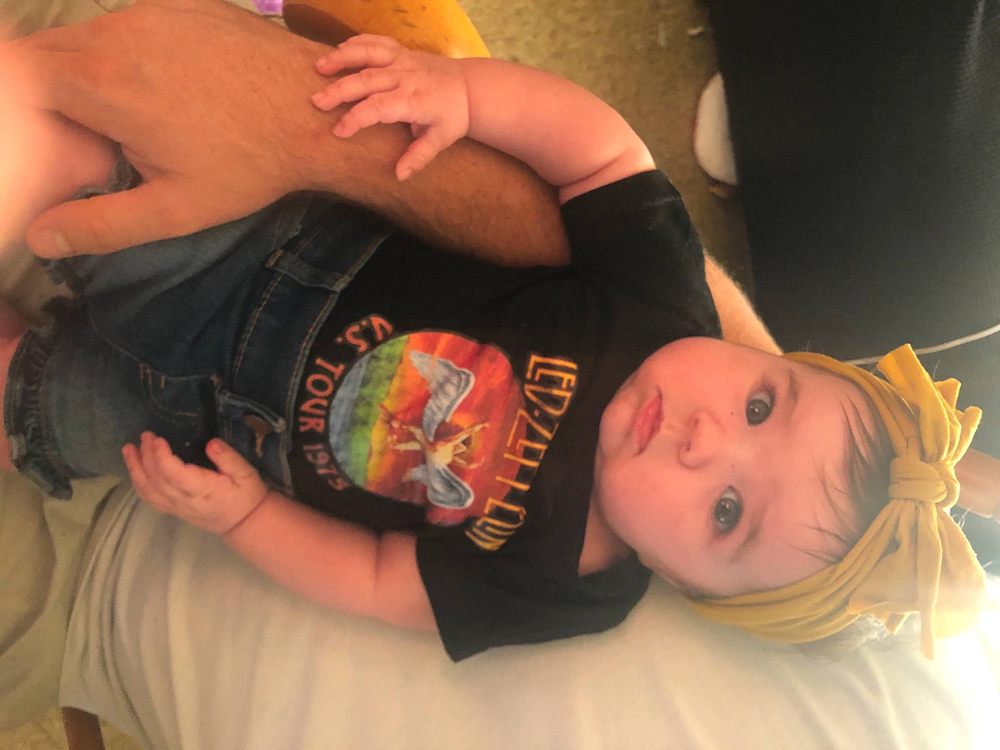 Ember joined the competition — help win amazing prizes! arm, baby, child, hand, headwear, person, toddler