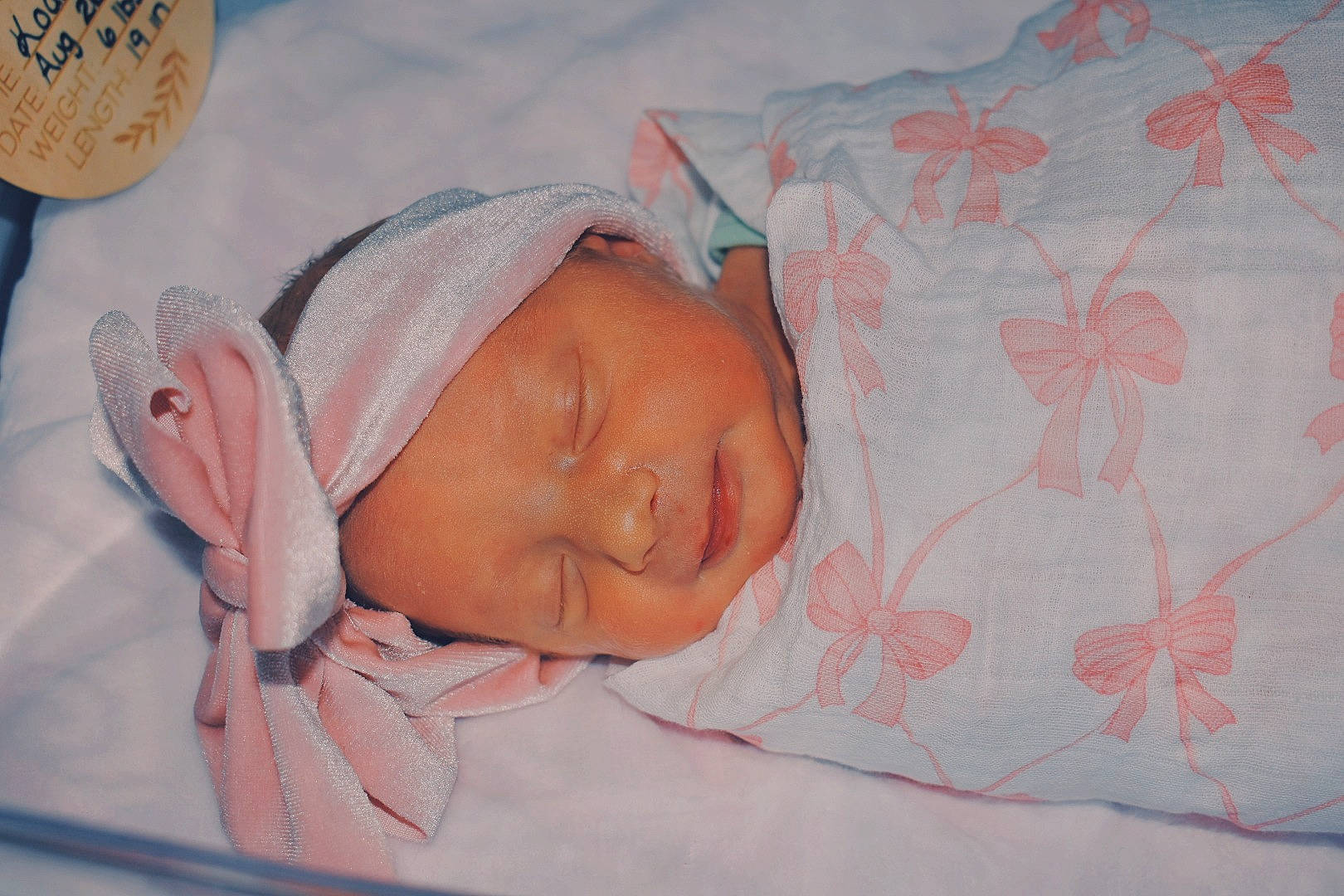 Koara joined the competition — help win amazing prizes! baby, baby_products, baby_sleeping, baby_toddler_clothing, bedtime, child, childbirth, comfort, hat, headwear, linens, nap, pattern, peach, person, pink, room, skin, sleep, textile