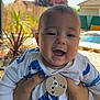 Zhaïna participe au concours pour gagner de l'argent avec cette photo : baby, child, smiling, happy, person, outdoor, daylight, clothing, hands, pacifier, pacifier_clip, nike, face, head, plant, fence, pool, sky, casual, portrait
