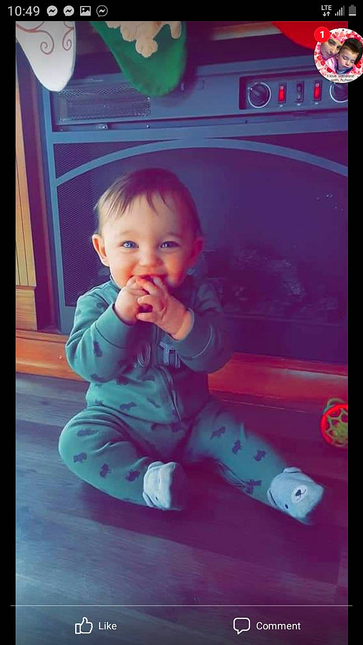 Kaine joined the competition — help win amazing prizes! baby, baby_toddler_clothing, balloon, child, person, plastic, sock, toddler