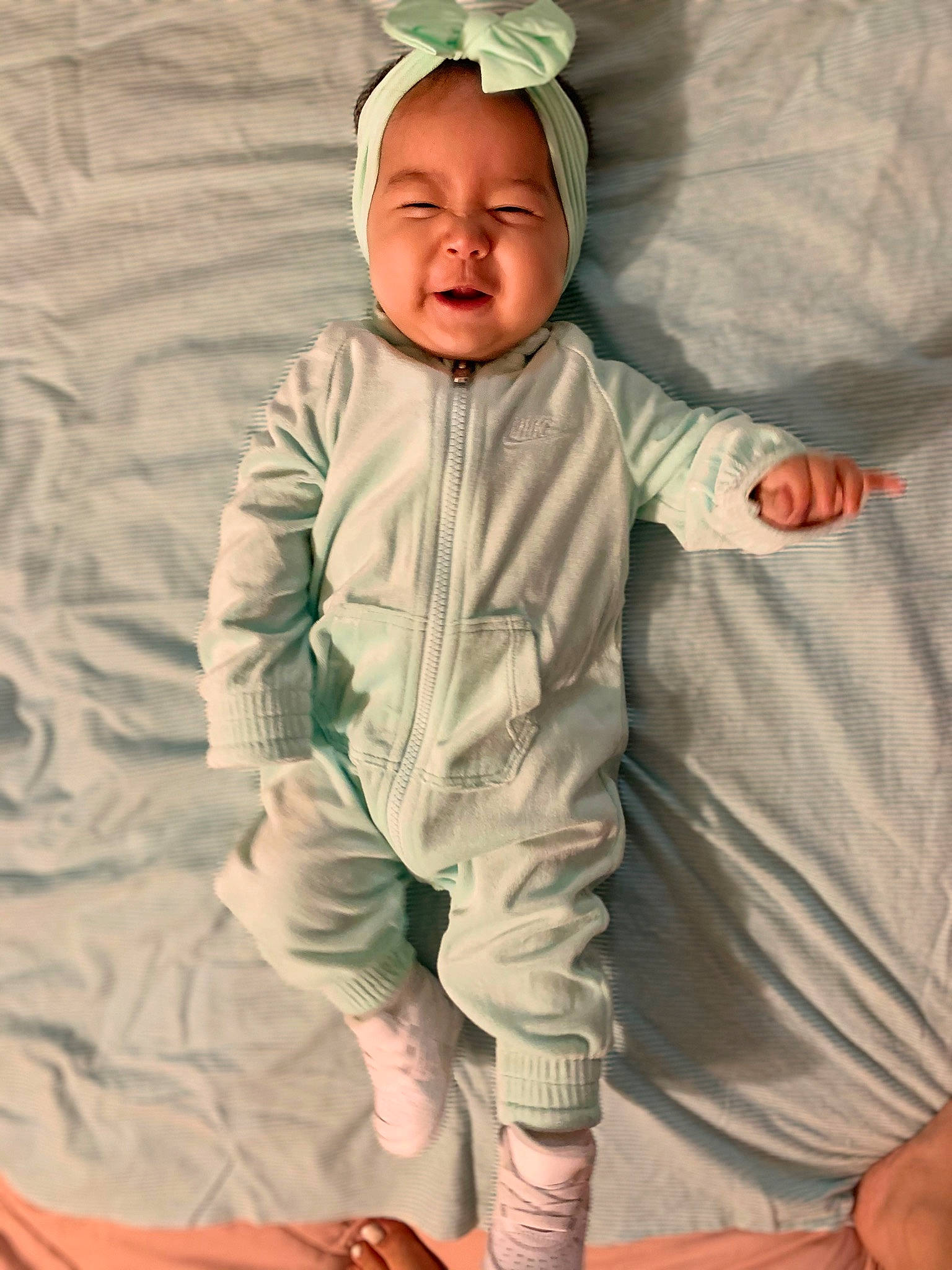 Celine joined the competition — help win amazing prizes! baby, baby_toddler_clothing, child, hood, hoodie, jacket, outerwear, person, product, sleeve, smile, toddler