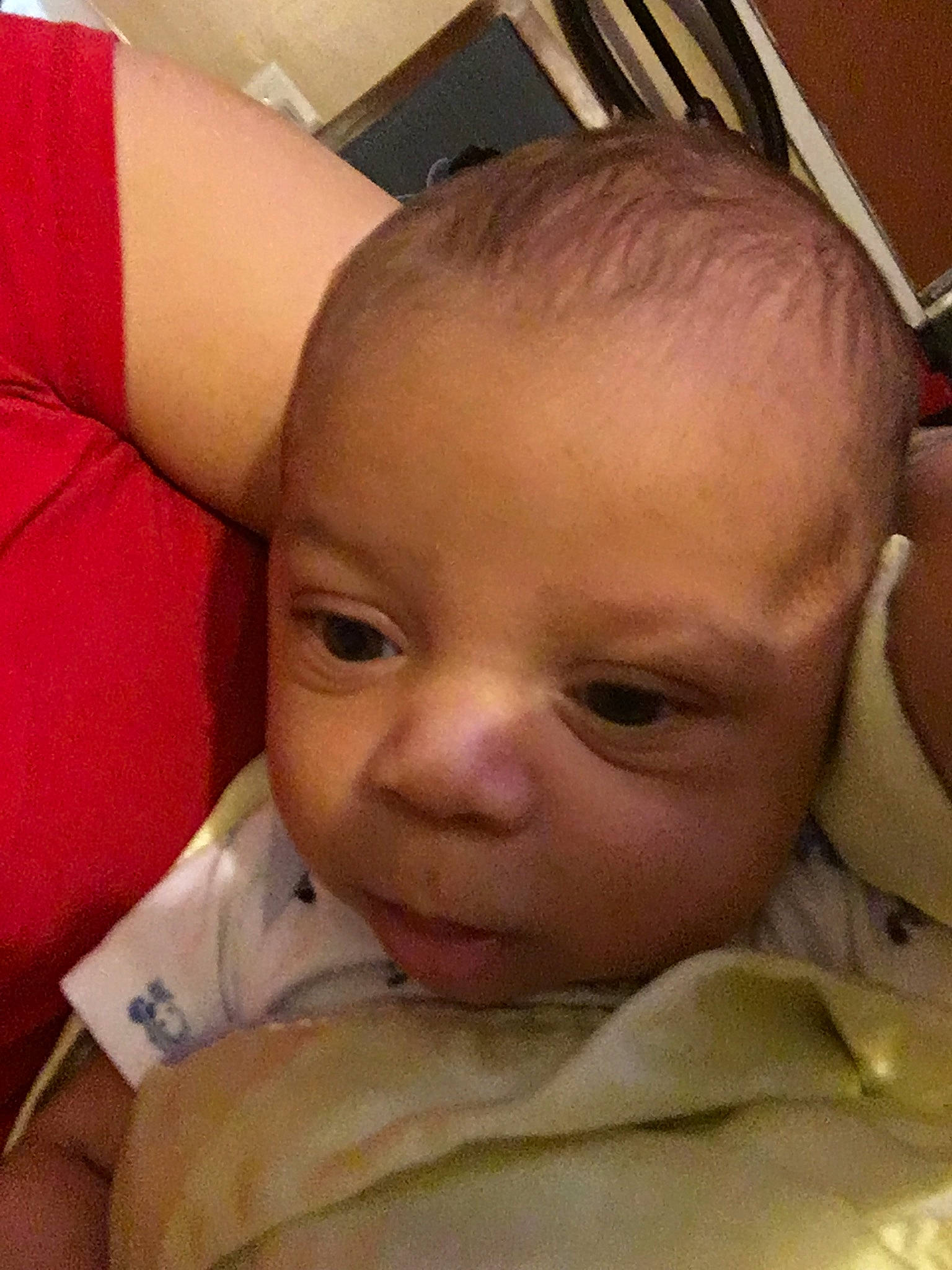 Elijah joined the competition — help win amazing prizes! baby, cheek, child, chin, close_up, ear, eye, eyebrow, face, forehead, hair, head, lip, mouth, muscle, nose, person, skin, smile, toddler