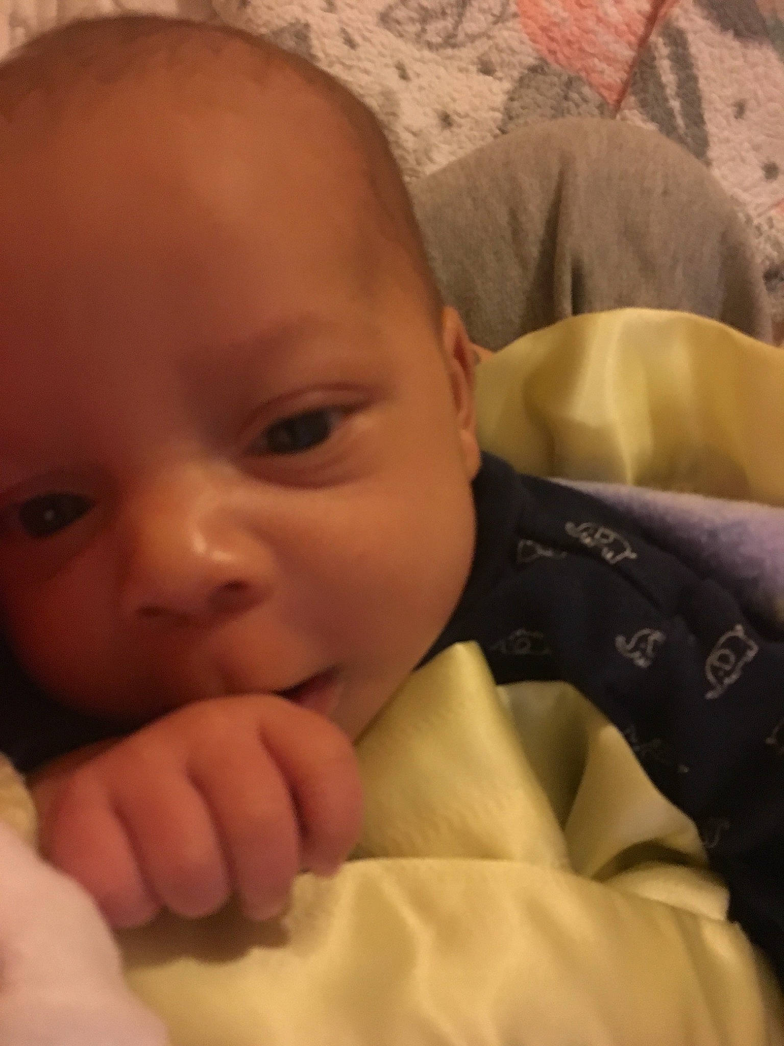 Elijah joined the competition — help win amazing prizes! baby, bedtime, cheek, child, chin, close_up, ear, eye, eyebrow, face, finger, forehead, head, iris, lip, mouth, nose, person, skin, thumb