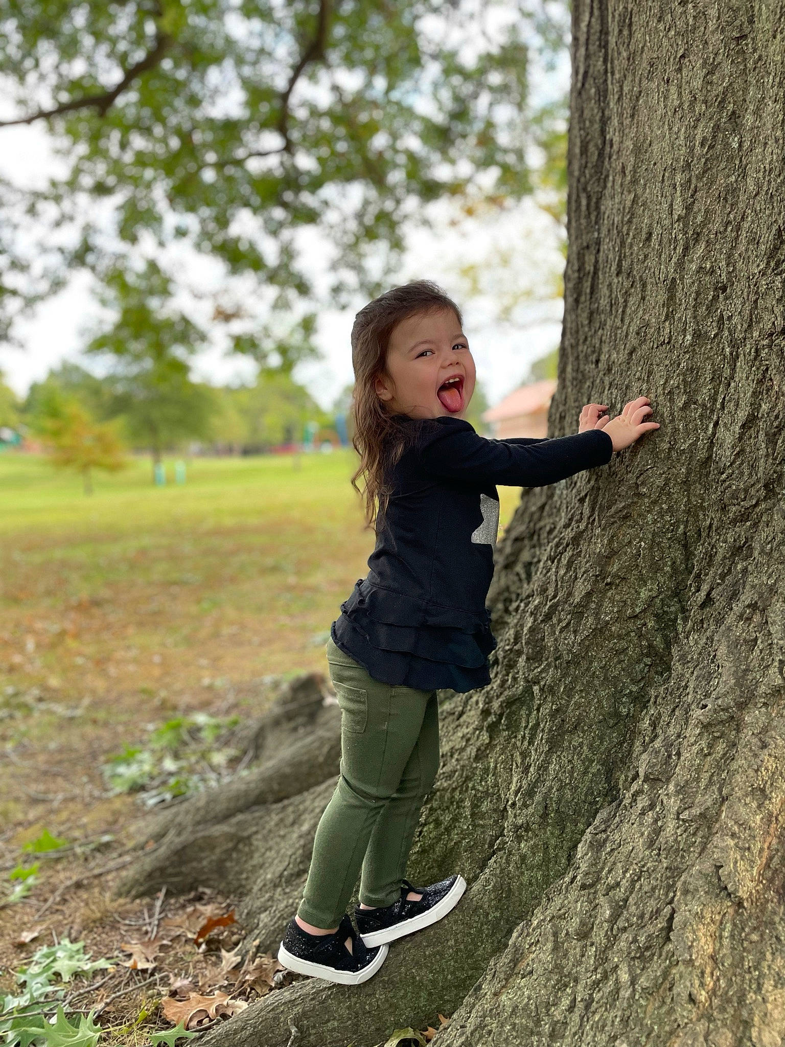Lucy joined the competition — help win amazing prizes! boot, branch, flash_photography, forest, grass, hair, happy, knee, leisure, long_hair, people_in_nature, person, plant, recreation, sky, smile, sunlight, tree, trunk, wood