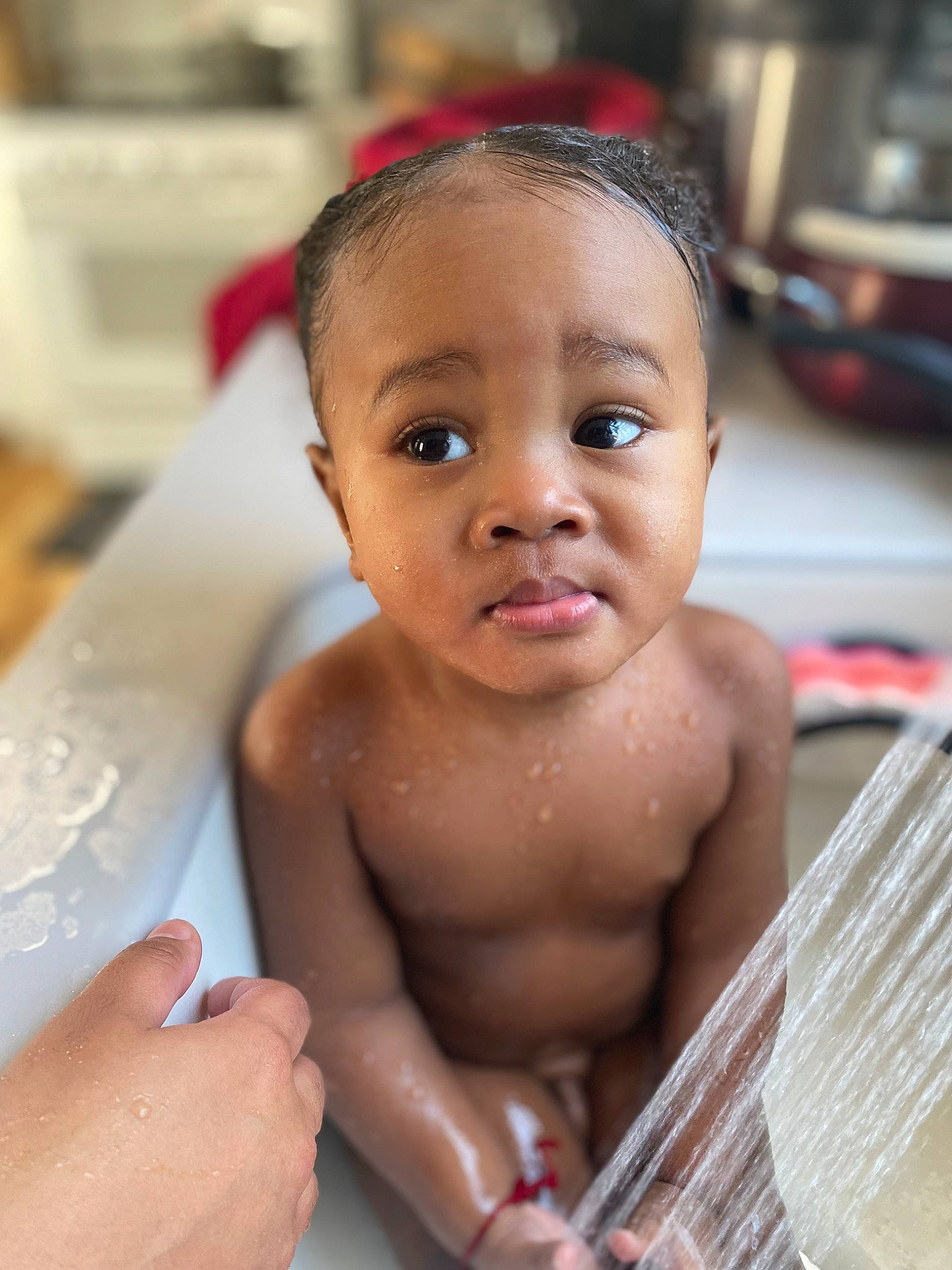 Azriel joined the competition — help win amazing prizes! baby, barechested, bathing, cheek, chest, child, eye, eyebrow, eyelash, finger, fun, hand, happy, lip, mouth, nail, nose, person, skin, toddler