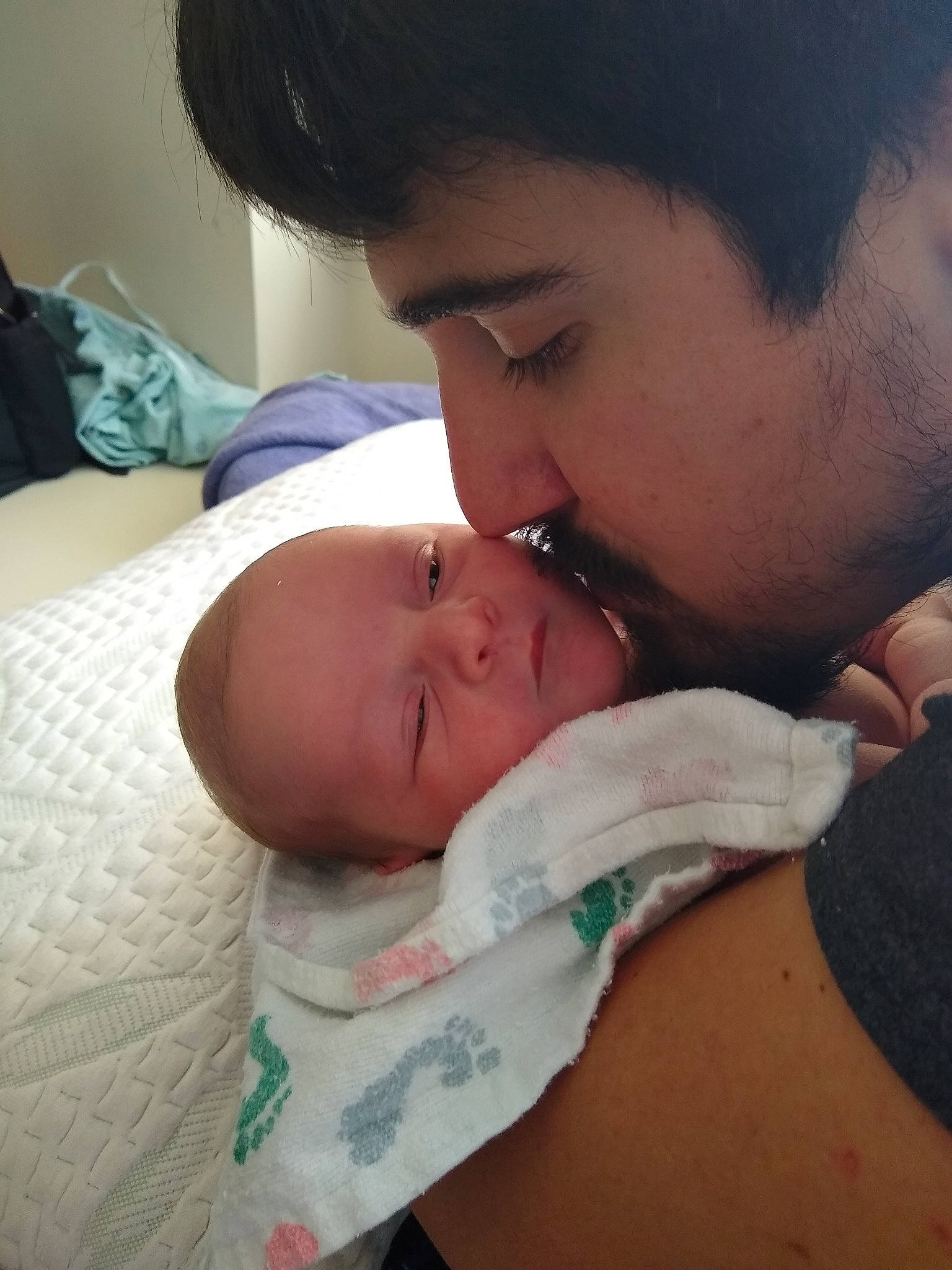 Killian is registered to the contest to win money with this photo: baby, birth, cheek, child, childbirth, hand, nose, person, skin, toddler