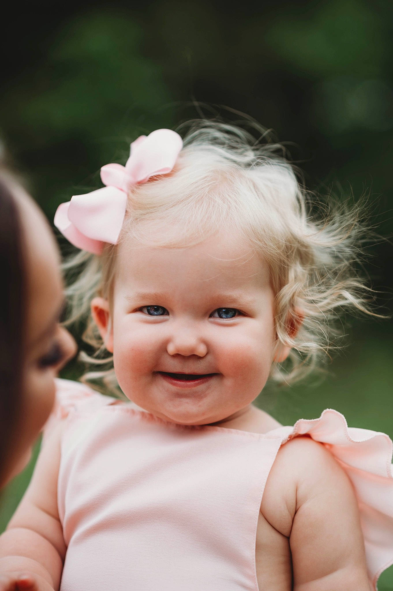 Theodora joined the competition — help win amazing prizes! baby, cheek, chin, eye, flash_photography, fun, gesture, grass, hairstyle, hand, happy, head, iris, joy, lip, people_in_nature, person, pink, skin, smile