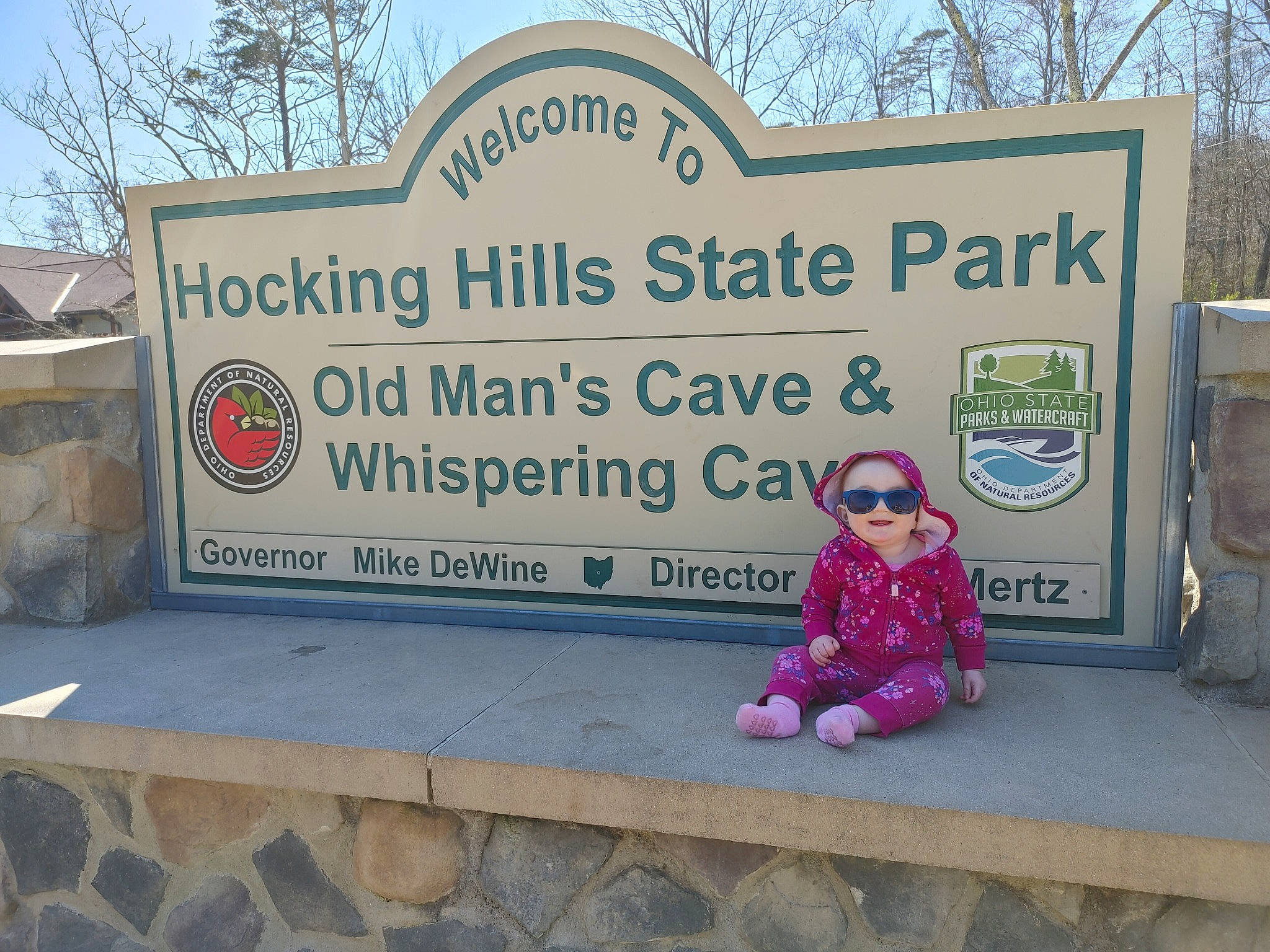 Kennedy joined the competition — help win amazing prizes! advertising, city, event, facade, font, hat, landscape, leisure, magenta, person, plant, recreation, sign, signage, sitting, sky, toddler, tourism, travel, tree