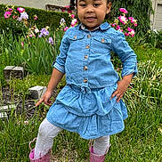 Alanna is registered to the contest to win money with this photo: child, clothing, face, female, footwear, girl, grass, head, jar, jeans, pants, person, photography, plant, planter, portrait, pottedplant, pottery, shoe, vase