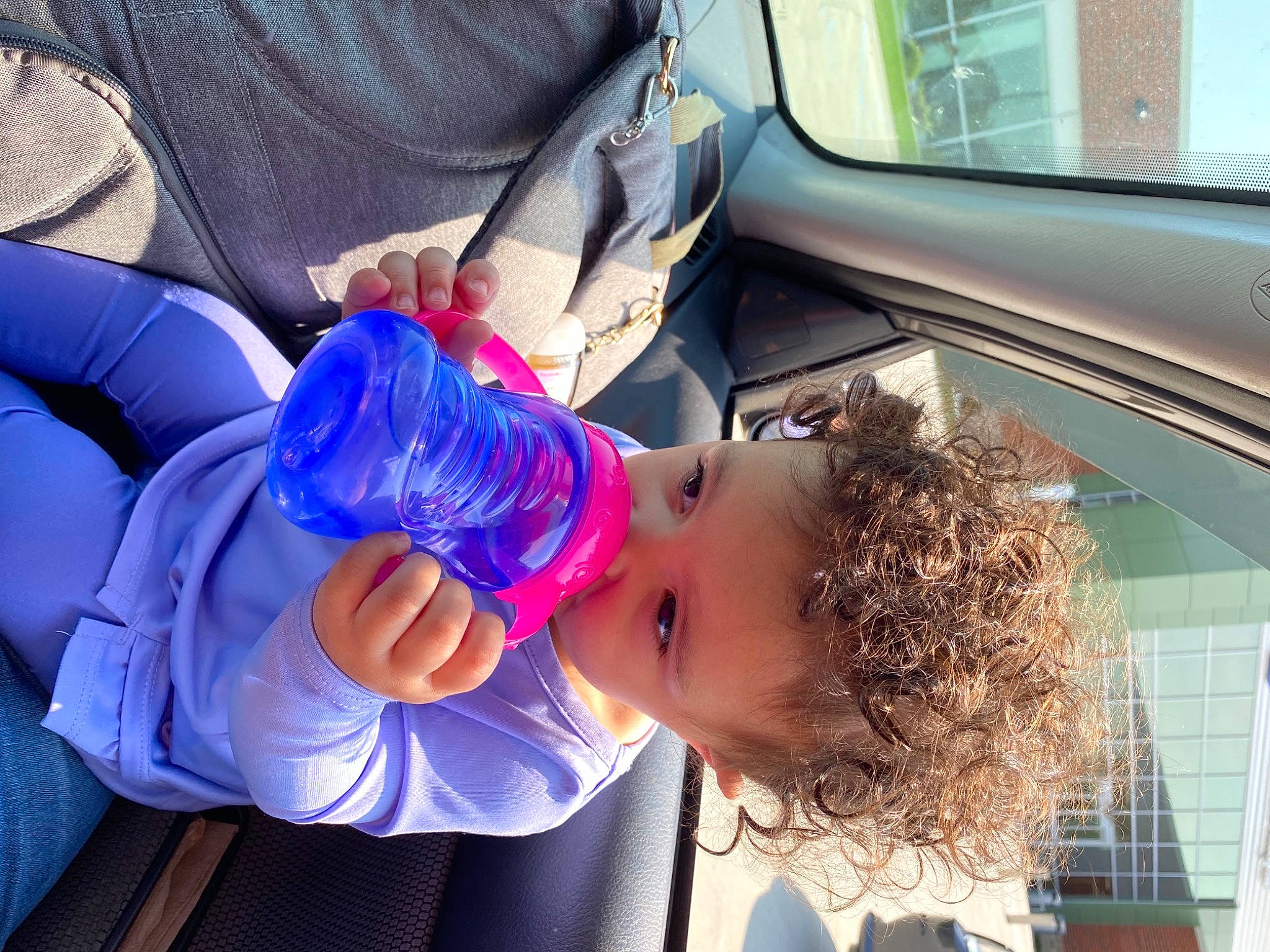 Phoenyx is registered to the contest to win money with this photo: child, family_car, hair, hair_coloring, hairstyle, long_hair, person