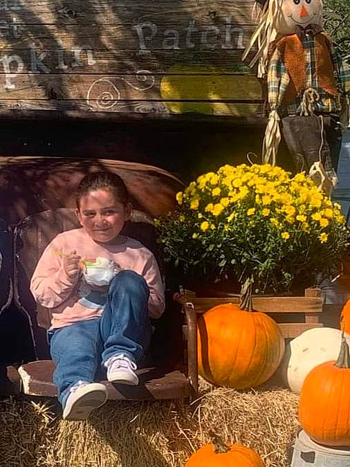 Aviana joined the competition — help win amazing prizes! calabaza, cucurbita, flower, flowerpot, gourd, grass, happy, houseplant, joy, local_food, natural_foods, orange, organ, person, photograph, plant, pumpkin, snapshot, squash, vegetable