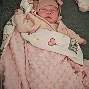 Cataleya joined the competition — help win amazing prizes! baby, sleeping, blanket, pink, hat, cozy, soft, cute, infant, face, child, resting, bed, comfort, warm, clothing, peaceful, toddler, portrait, indoors