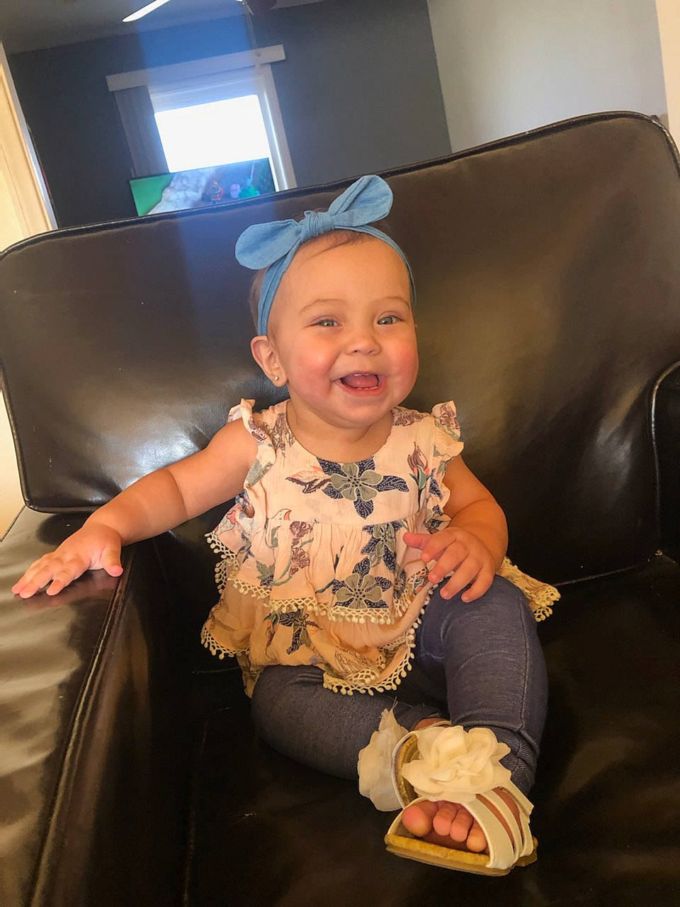 Marissa joined the competition — help win amazing prizes! baby, cake, child, ear, family, finger, food, head, joy, person, sitting, skin, smile, toddler, vacation