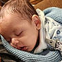 baby, sleeping, close_up, face, blanket, soft, peaceful, newborn, infant, cozy, knit, skin, head, ears, mouth, clothing, indoors, rest, cute, portrait