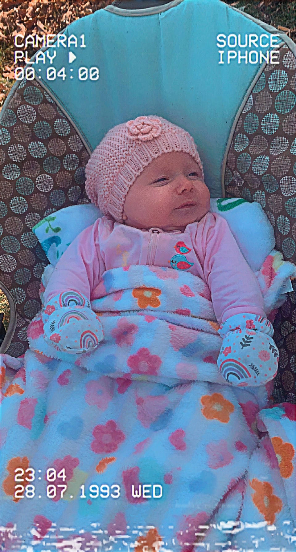 Jessica joined the competition — help win amazing prizes! baby, baby_products, baby_sleeping, baby_toddler_clothing, cap, cheek, child, comfort, design, happy, headwear, knit_cap, linens, magenta, pattern, person, pink, product, skin, sleeve