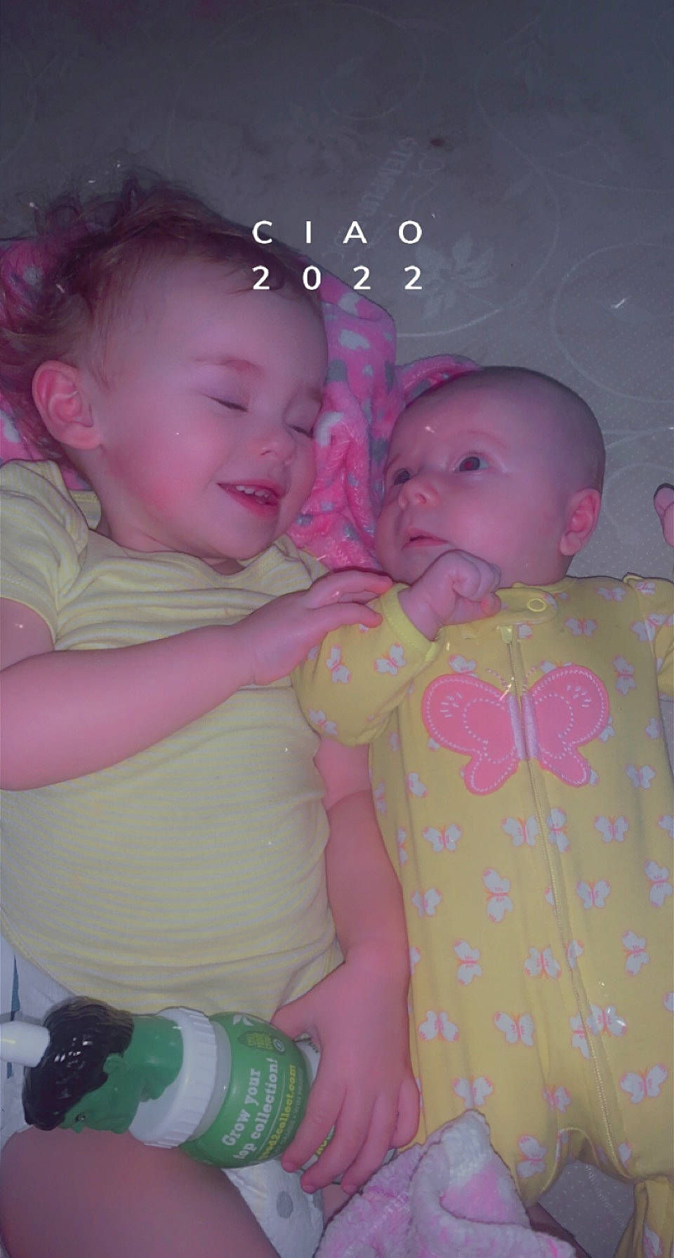 Zoey joined the competition — help win amazing prizes! baby, baby_toddler_clothing, cheek, eye, face, facial_expression, finger, fun, happy, head, human_body, iris, lip, mouth, nose, person, pink, skin, sleeve, smile