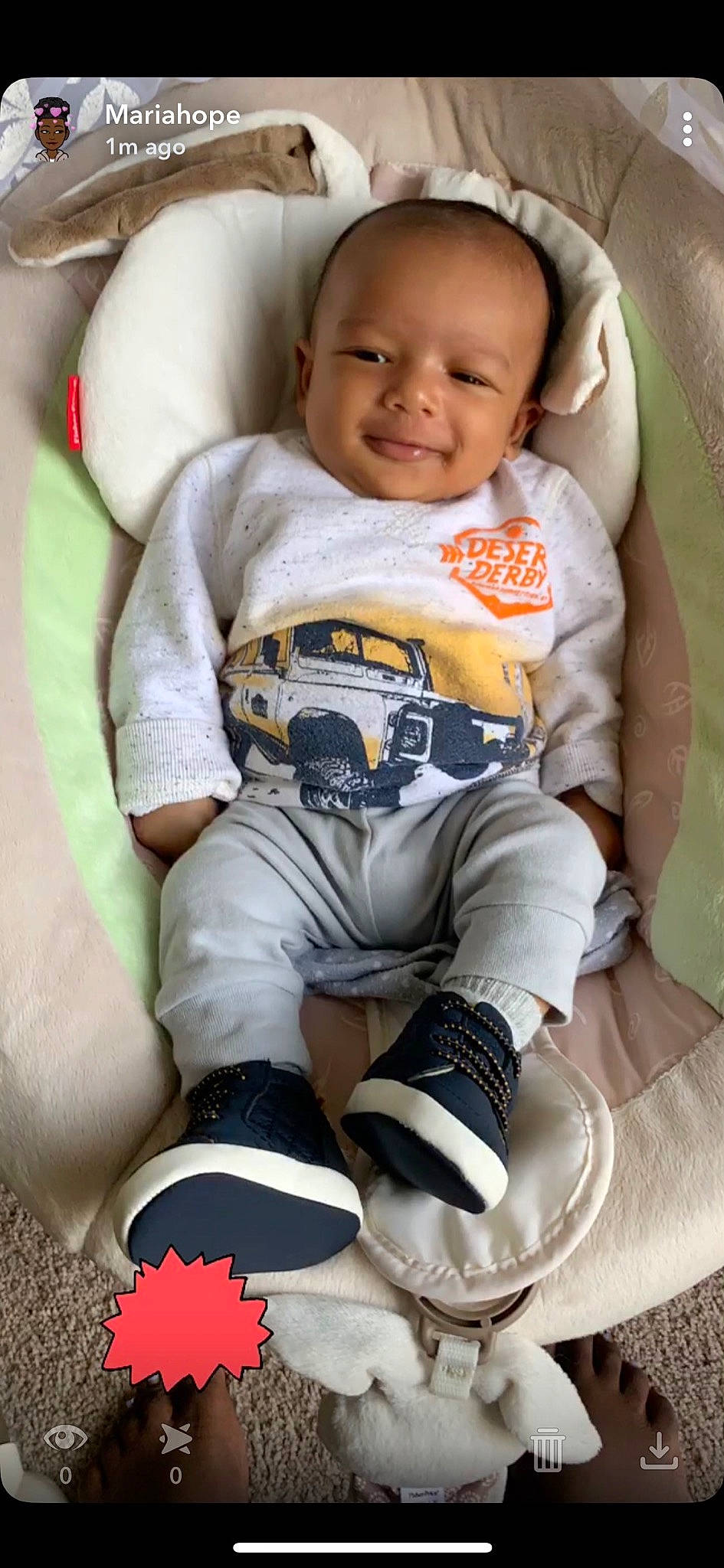 Evander is registered to the contest to win money with this photo: baby, baby_carriage, baby_in_car_seat, baby_products, baby_sleeping, car_seat, child, comfort, joy, person, product, sitting, sleep, toddler