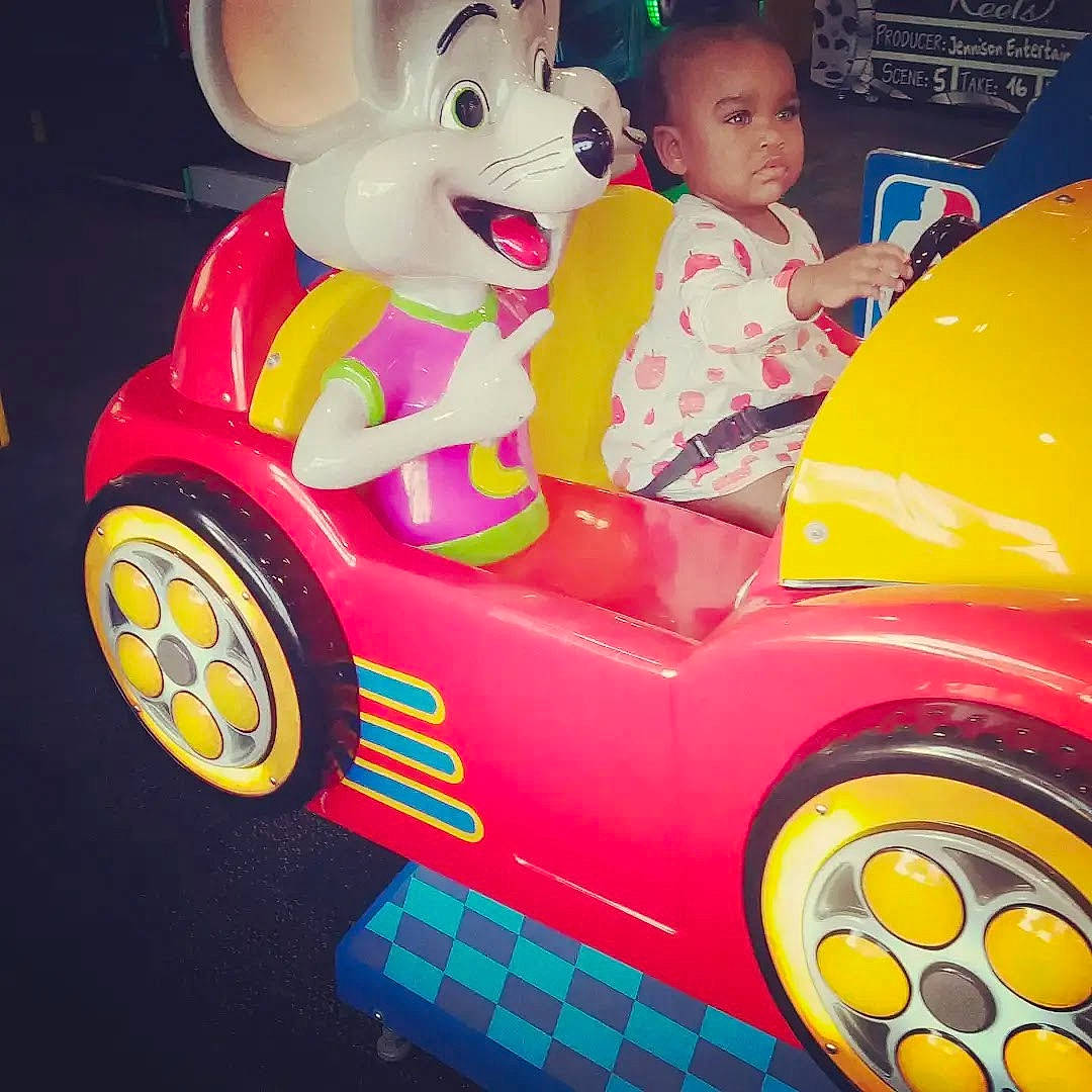 Aubree joined the competition — help win amazing prizes! automotive_design, automotive_exterior, automotive_tire, bumper, child, fender, fun, happy, motor_vehicle, person, photograph, product, riding_toy, rim, snapshot, tire, toddler, toy, vehicle, wheel