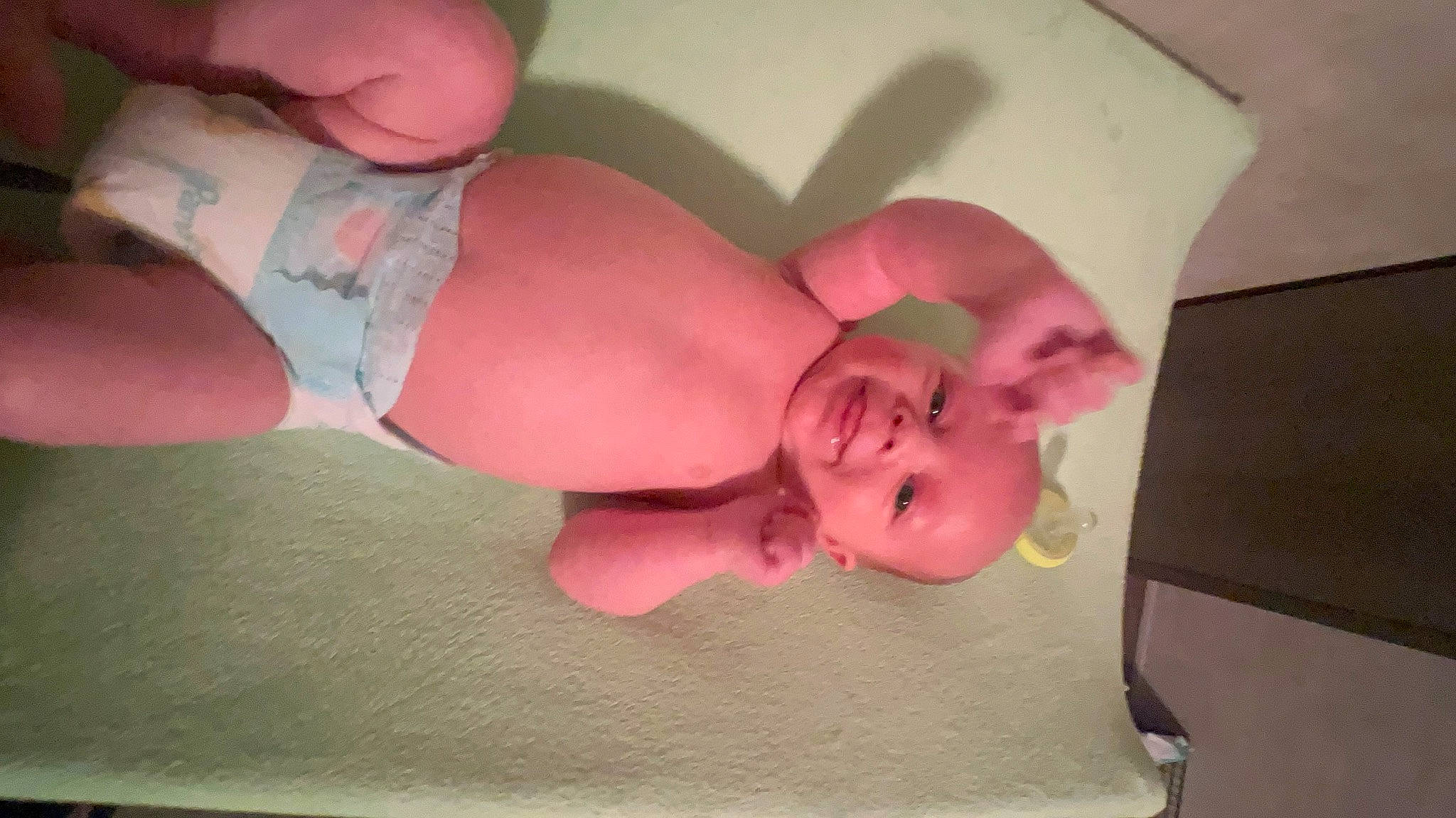 Noah joined the competition — help win amazing prizes! abdomen, arm, baby, chest, elbow, eye, hand, head, headgear, human_body, jaw, knee, leg, mouth, neck, person, pink, shoulder, stomach, thigh