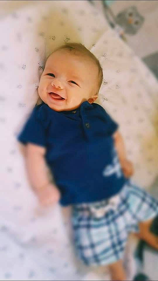 Cason is registered to the contest to win money with this photo: baby, cheek, child, face, nose, person, skin, smile, toddler