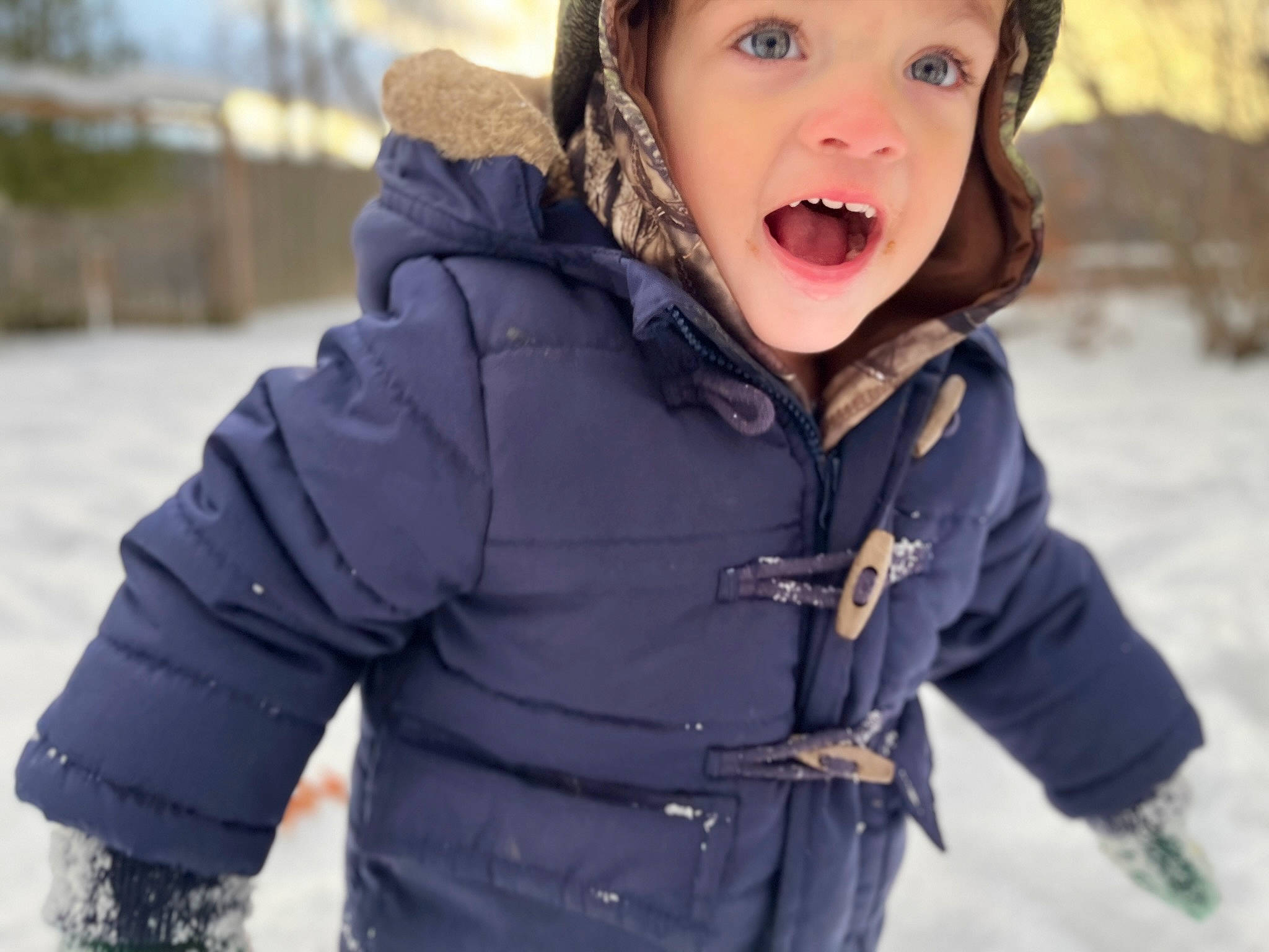 Merrick is registered to the contest to win money with this photo: beauty, cheek, clothing, cool, eye, face, flash_photography, freezing, fun, happy, head, headwear, jacket, leisure, outerwear, parka, people, person, skin, sleeve