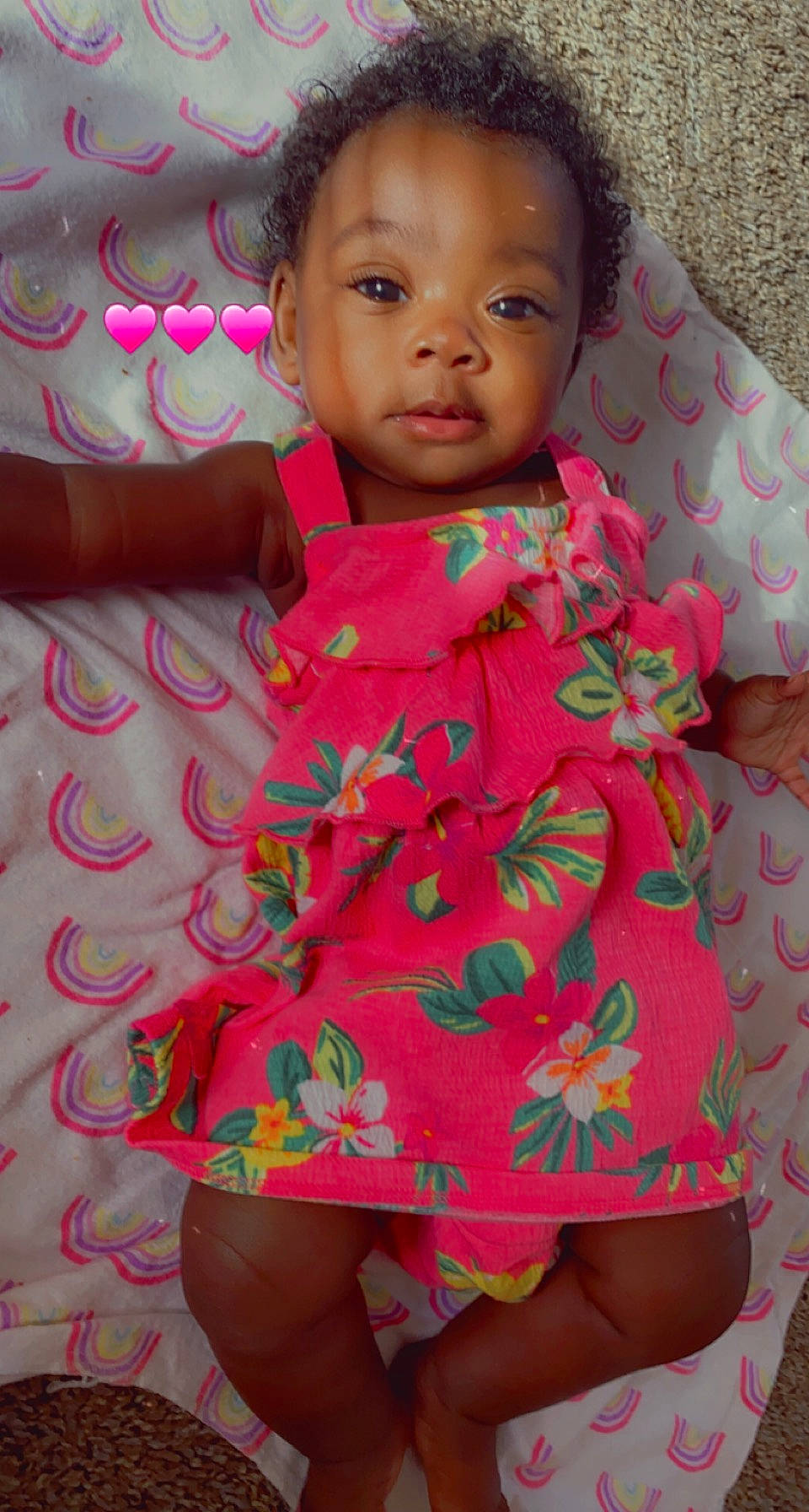 Aubree joined the competition — help win amazing prizes! arm, baby_toddler_clothing, black, cheek, chin, dress, eye, face, green, hair, hand, head, lip, neck, nose, organ, person, photograph, skin, textile