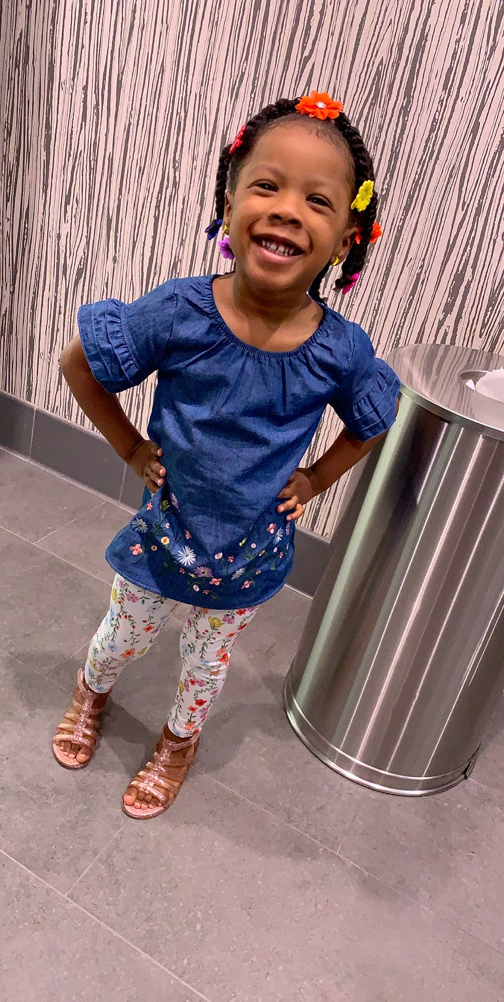 Aubrei Rae joined the competition — help win amazing prizes! blue, child, child_model, joy, person, play, smile, toddler