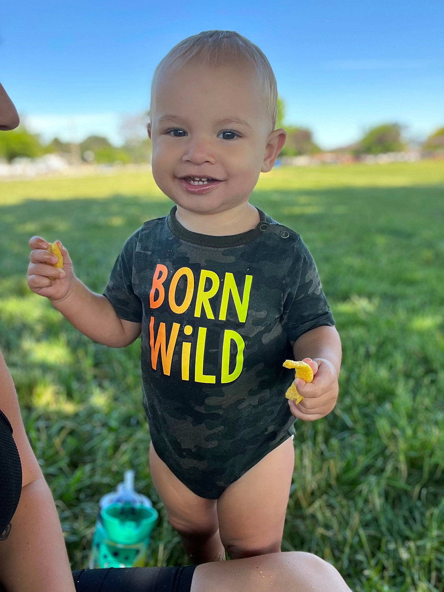 Marcel joined the competition — help win amazing prizes! baby, baby_toddler_clothing, cool, finger, fun, grass, grassland, happy, joy, meadow, one_piece_swimsuit, people_in_nature, person, plant, skin, sky, sleeve, smile, summer, sunlight