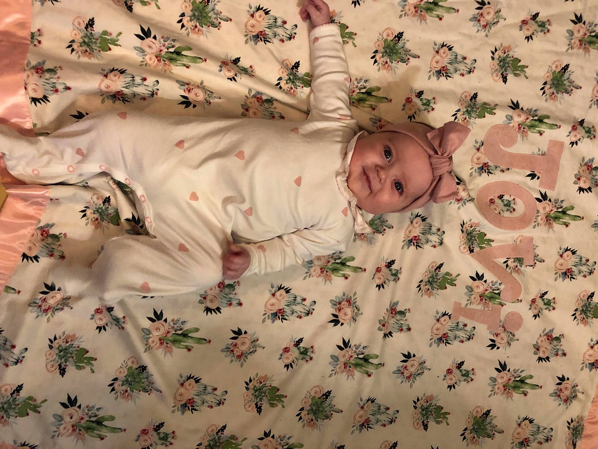 Jovi joined the competition — help win amazing prizes! art, baby, baby_products, baby_safety, baby_sleeping, baby_toddler_clothing, bed, bed_sheet, bedding, bedtime, child, comfort, face, headwear, joy, linens, pattern, person, room, sleep