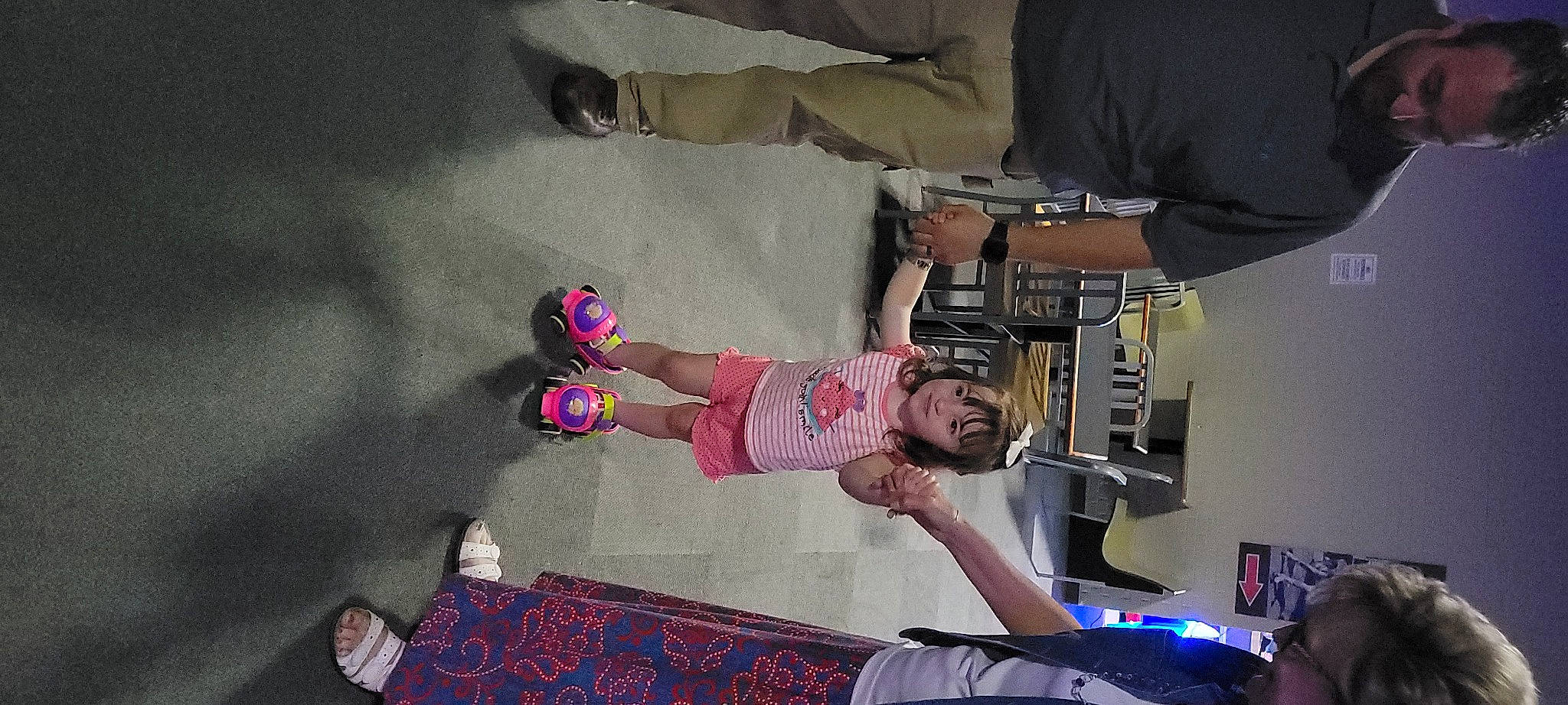 Destiny joined the competition — help win amazing prizes! arm, baby, baby_products, child, finger, foot, fun, hand, human_leg, joint, joy, knee, leisure, magenta, nail, person, room, sandal, sitting, t_shirt