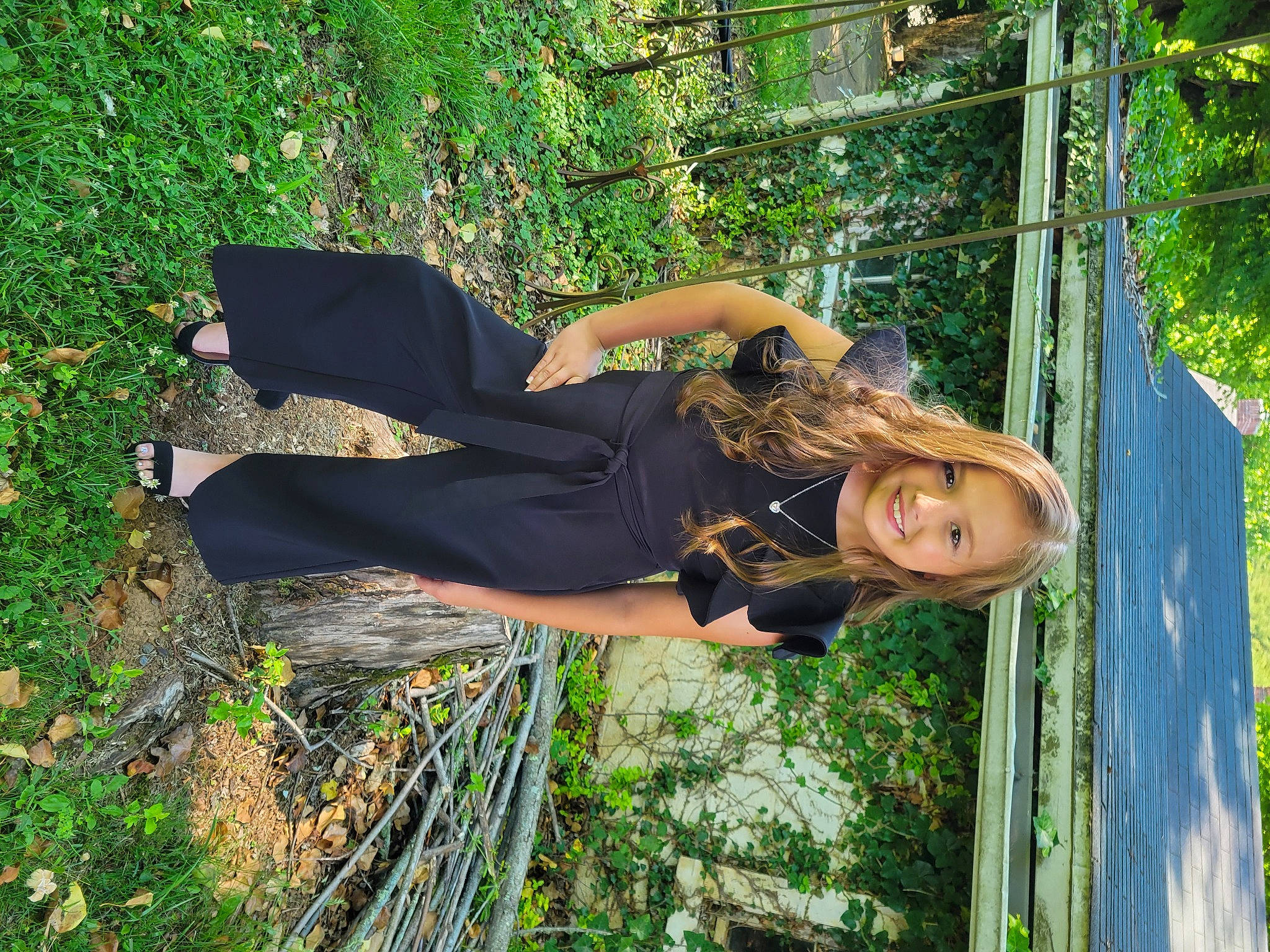 Tori joined the competition — help win amazing prizes! botany, forest, fun, grass, happy, human_leg, joy, knee, leaf, leisure, people_in_nature, person, plant, sandal, sitting, spring, street_fashion, thigh, tree, trunk