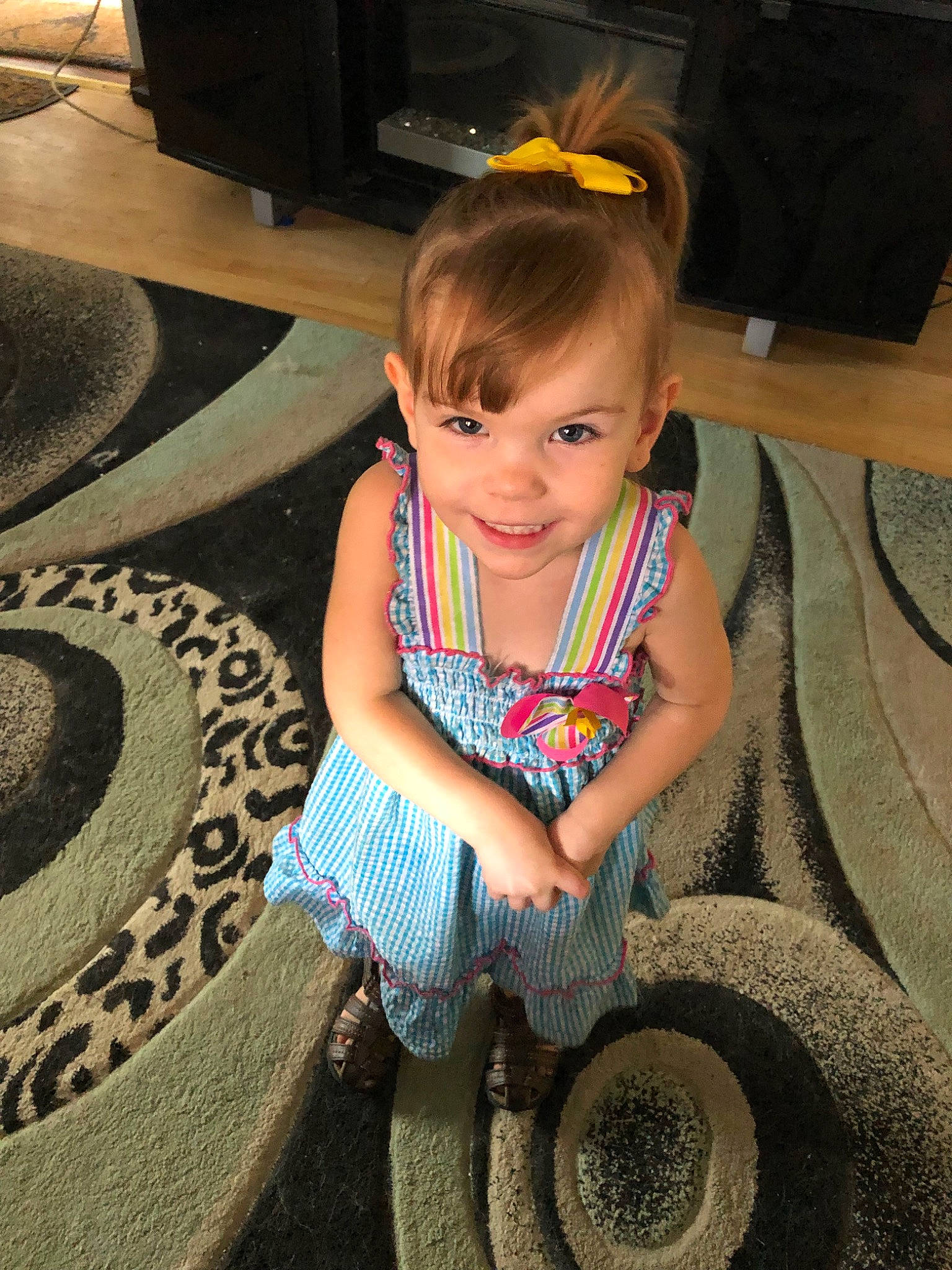 Opal joined the competition — help win amazing prizes! auto_part, automotive_tire, automotive_wheel_system, child, fun, joy, person, play, sitting, smile, tire, toddler, wheel