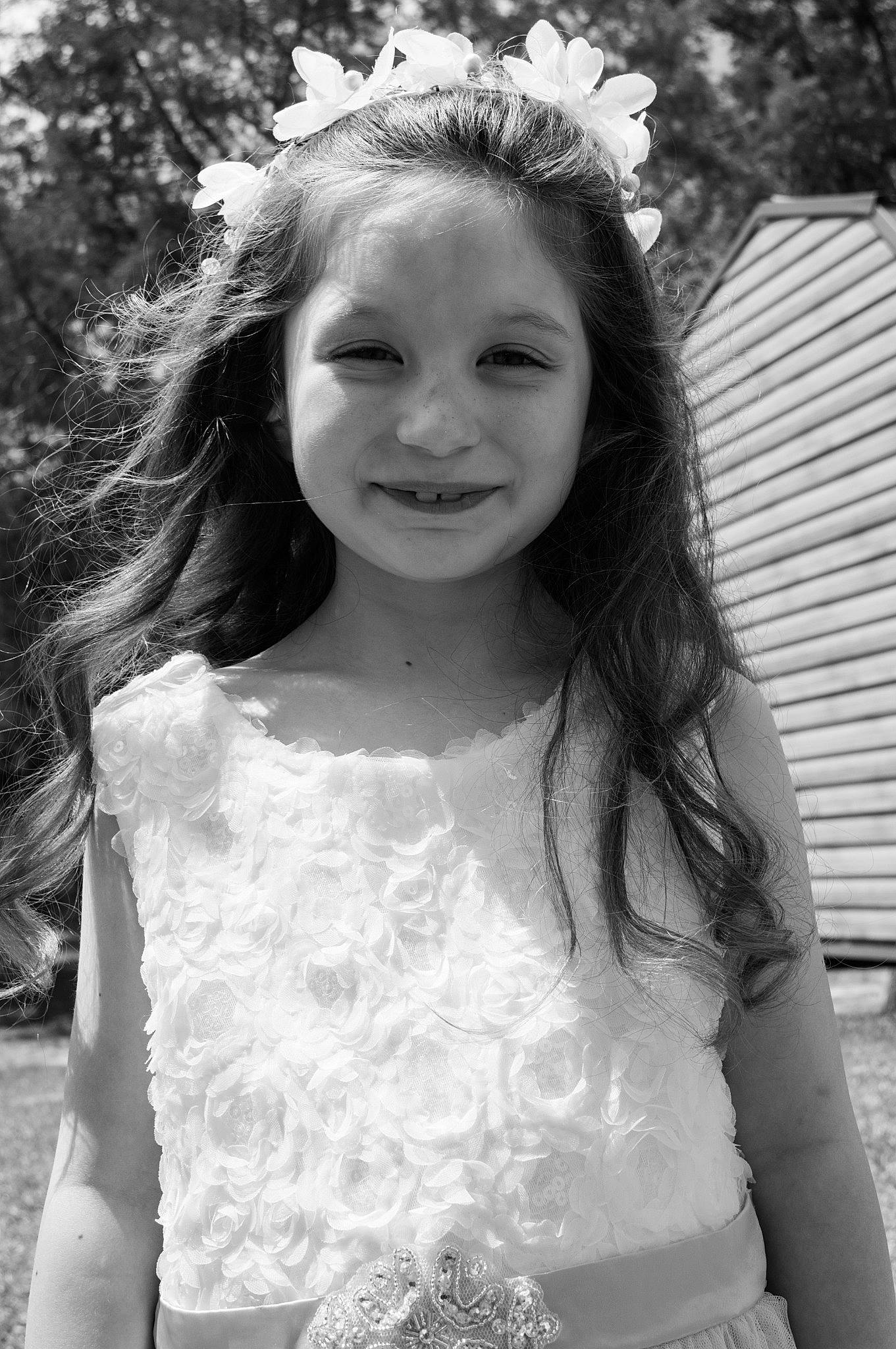 Hannah joined the competition — help win amazing prizes! black, black_and_white, clothing, eye, face, facial_expression, fashion, flash_photography, hairstyle, happy, iris, joy, organ, people_in_nature, person, photograph, plant, shoulder, smile, standing