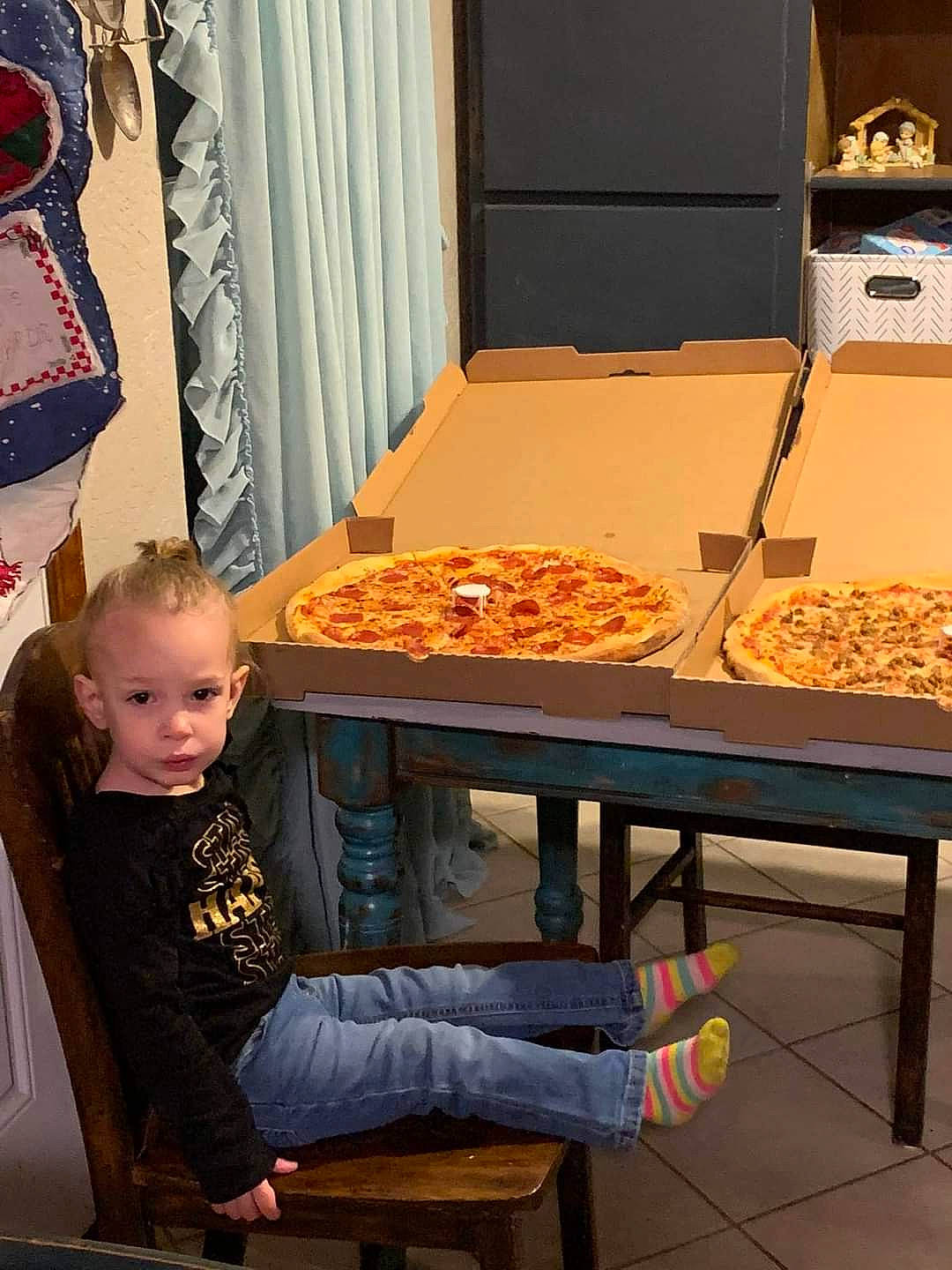 Kyera joined the competition — help win amazing prizes! chair, cooking, cuisine, curtain, dish, fast_food, finger_food, flooring, food, ingredient, interior_design, junk_food, orange, person, recipe, room, sitting, table, tableware, toddler