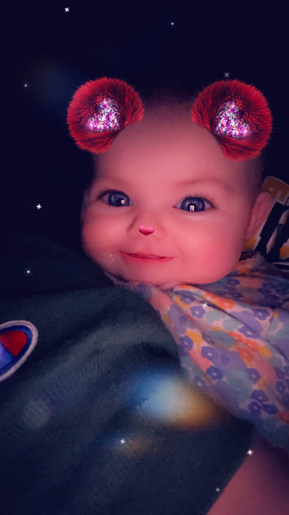 Janet Quinn is registered to the contest to win money with this photo: baby, baby_toddler_clothing, cap, cheek, child, costume_hat, electric_blue, eyebrow, flash_photography, happy, headgear, human_body, iris, lip, magenta, person, pink, purple, smile, toddler