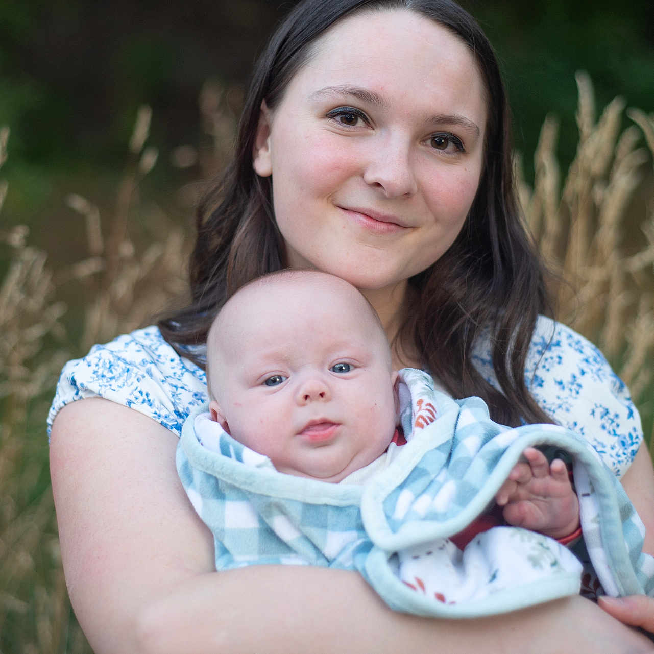 Shawn joined the competition — help win amazing prizes! adult, baby, blanket, bodypart, clothing, dress, face, female, finger, hand, happy, hat, head, newborn, people, person, photography, portrait, smile, woman