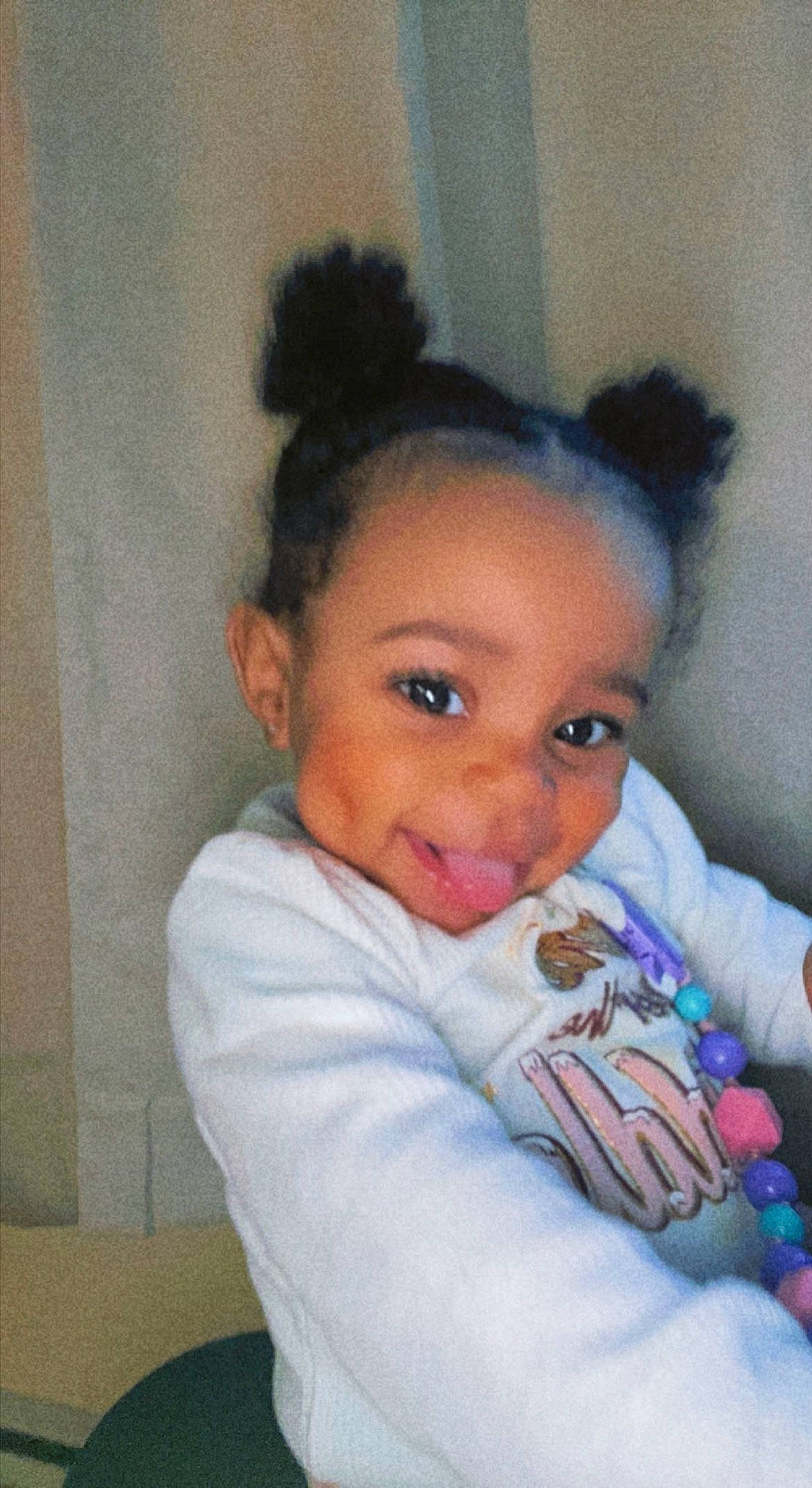 Jozie is registered to the contest to win money with this photo: afro, arm, baby, baby_toddler_clothing, black_hair, cheek, child, chin, ear, eyebrow, eyelash, forehead, gesture, happy, iris, joy, lip, neck, nose, person